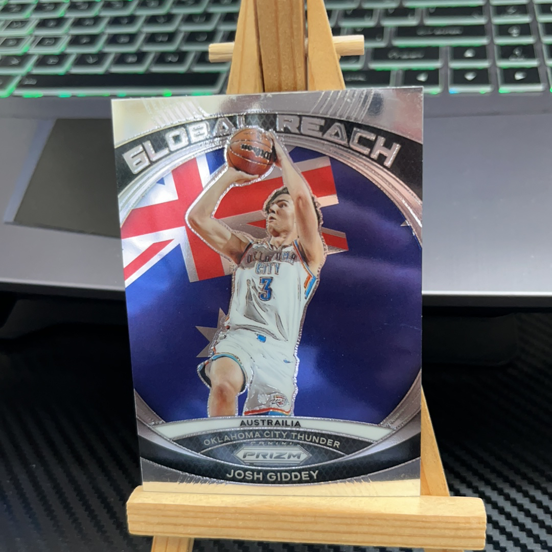 2023-24 Panini Prizm Josh Giddey 约什 吉迪 雷霆 prizm系列 特卡 pz 卡品如图 凑图必备 值得收藏!免费代卖!