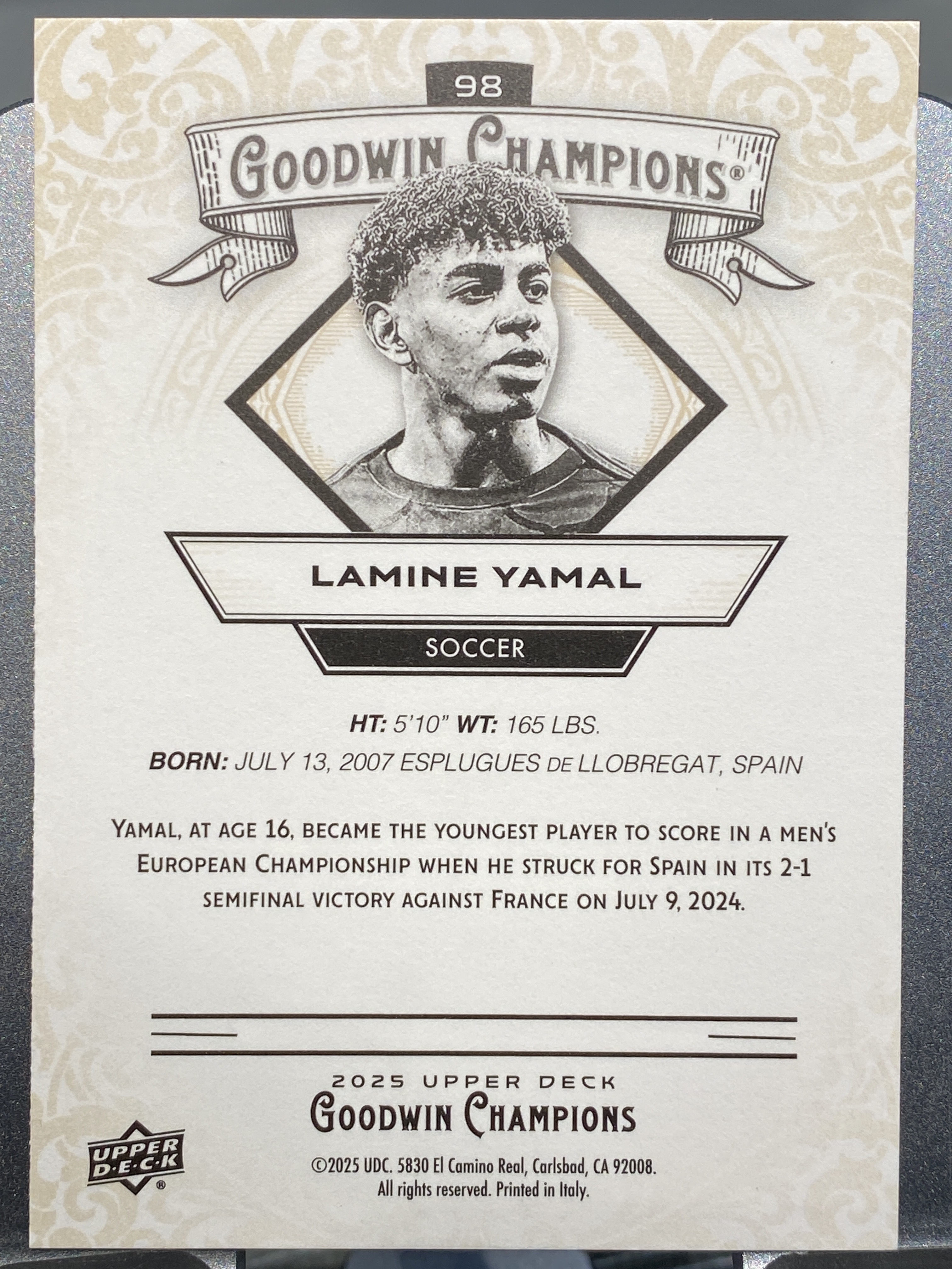 2025 【靓星代拍】 Goodwin Lamine Yamal 古德温 巴萨 巴塞罗那 拉明 亚马尔 冠军纪念特卡 卡品如图 专收凑套必备 #志方