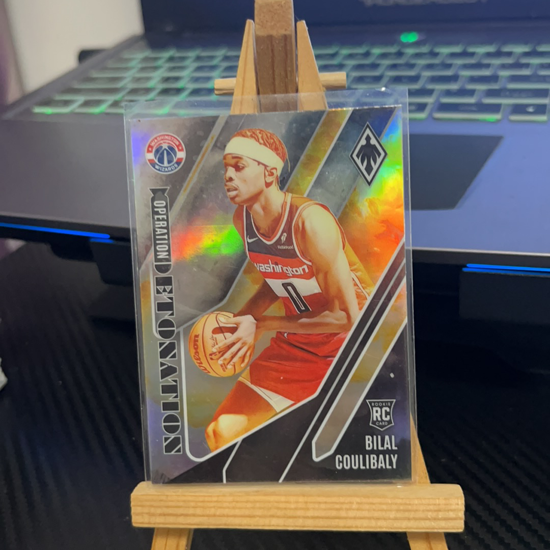 2023-24 Panini Chronicles Bilal Coulibaly RC 库利巴利 奇才 折射 银折 凤凰 编年史系列 卡品如图 凑图必备 值得收藏!免费代卖!