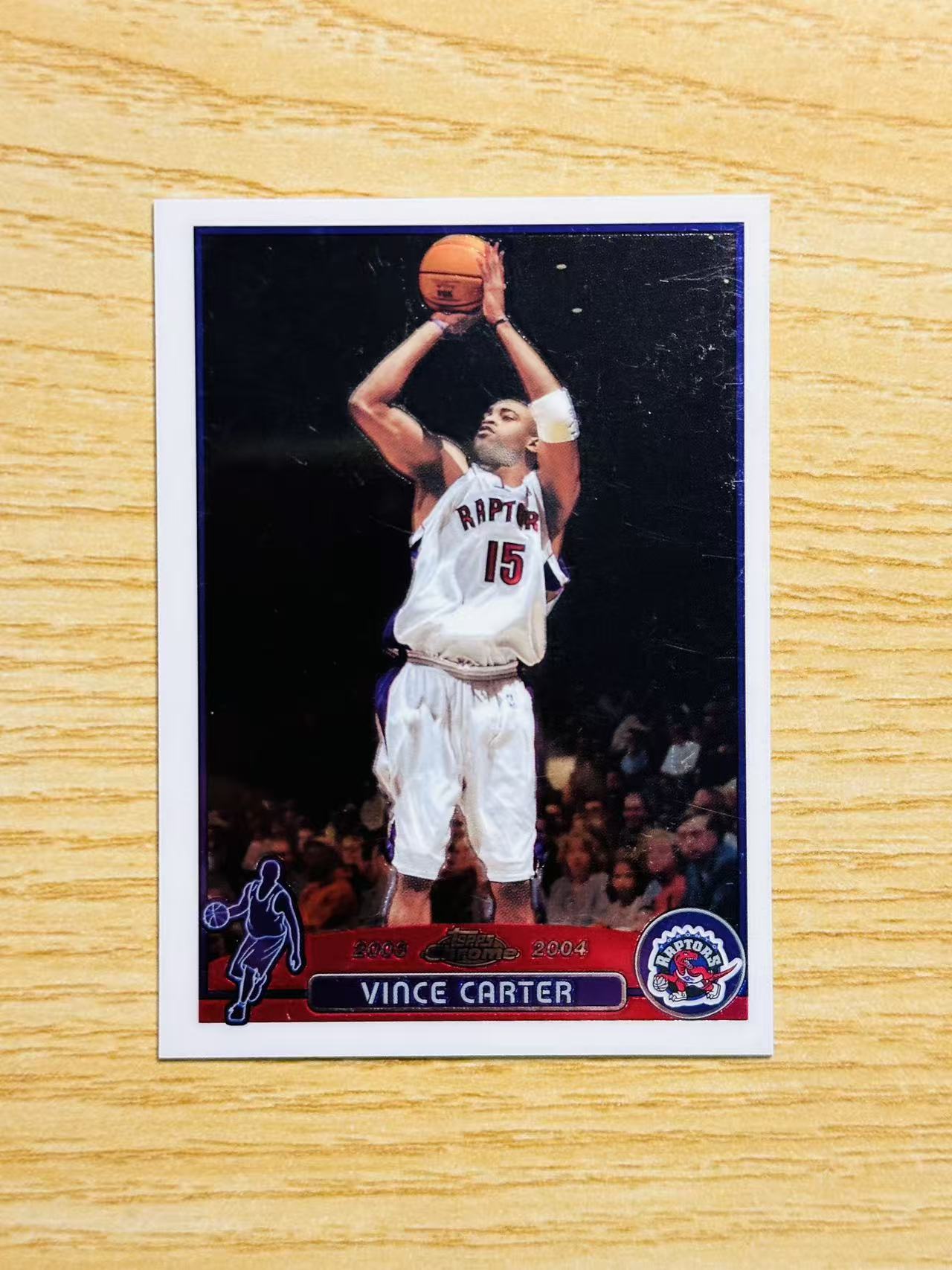 2004 Topps Chrome Vince Carter 嘿嘿代卖 文斯 卡特 半人半神 猛龙 收藏必备