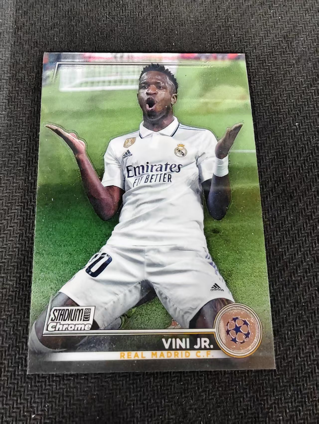 【可合并,不累计】2023 Topps Stadium Club Chrome VINI JR. 欧战竞技场 皇马 维尼修斯 竞技场 欧冠 不保卡品 介意勿拍 #51