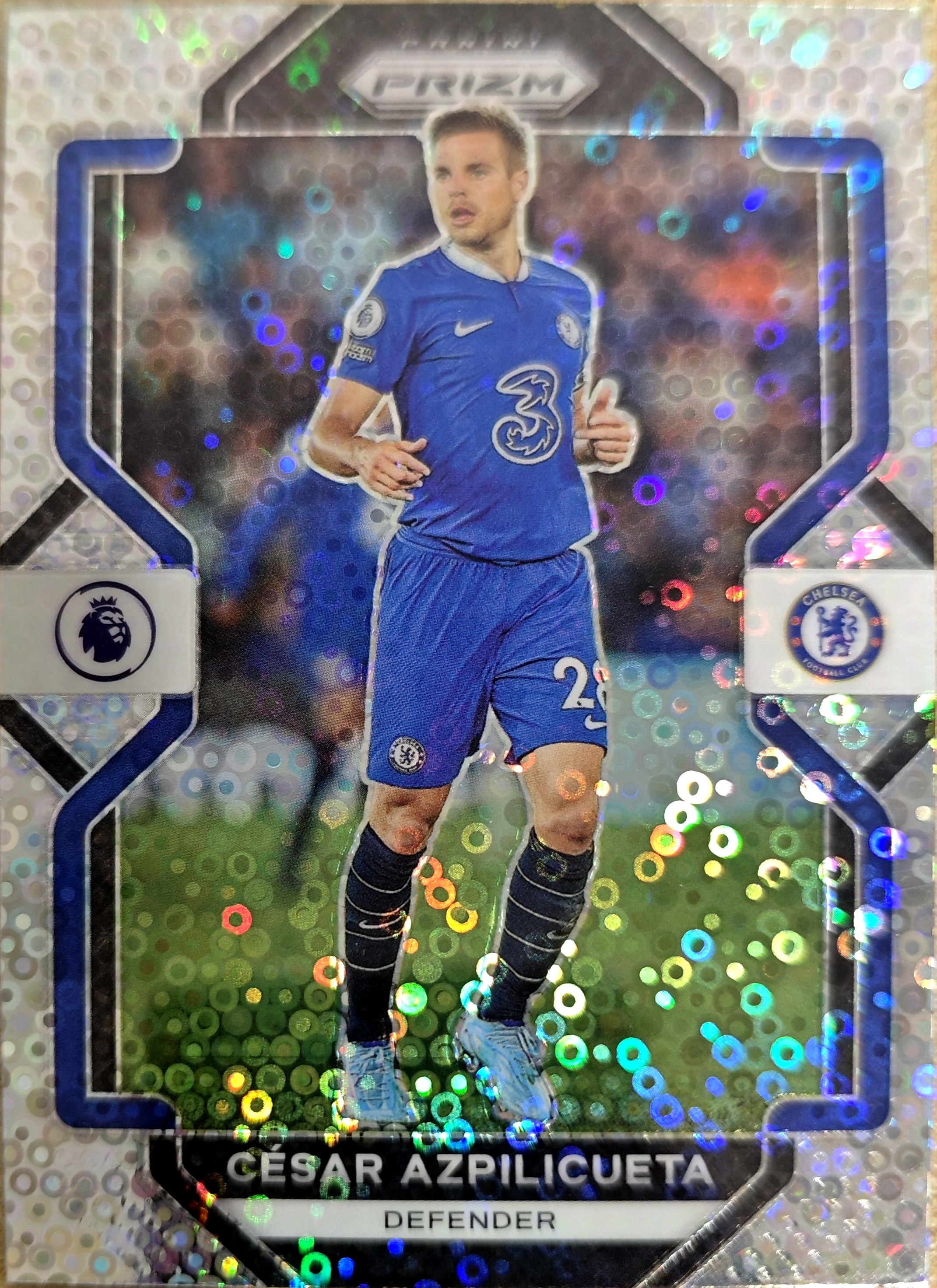 2023-24 Panini Prizm Cesar Azpilicueta 阿兹皮利奎塔 折射 西班牙 切尔西