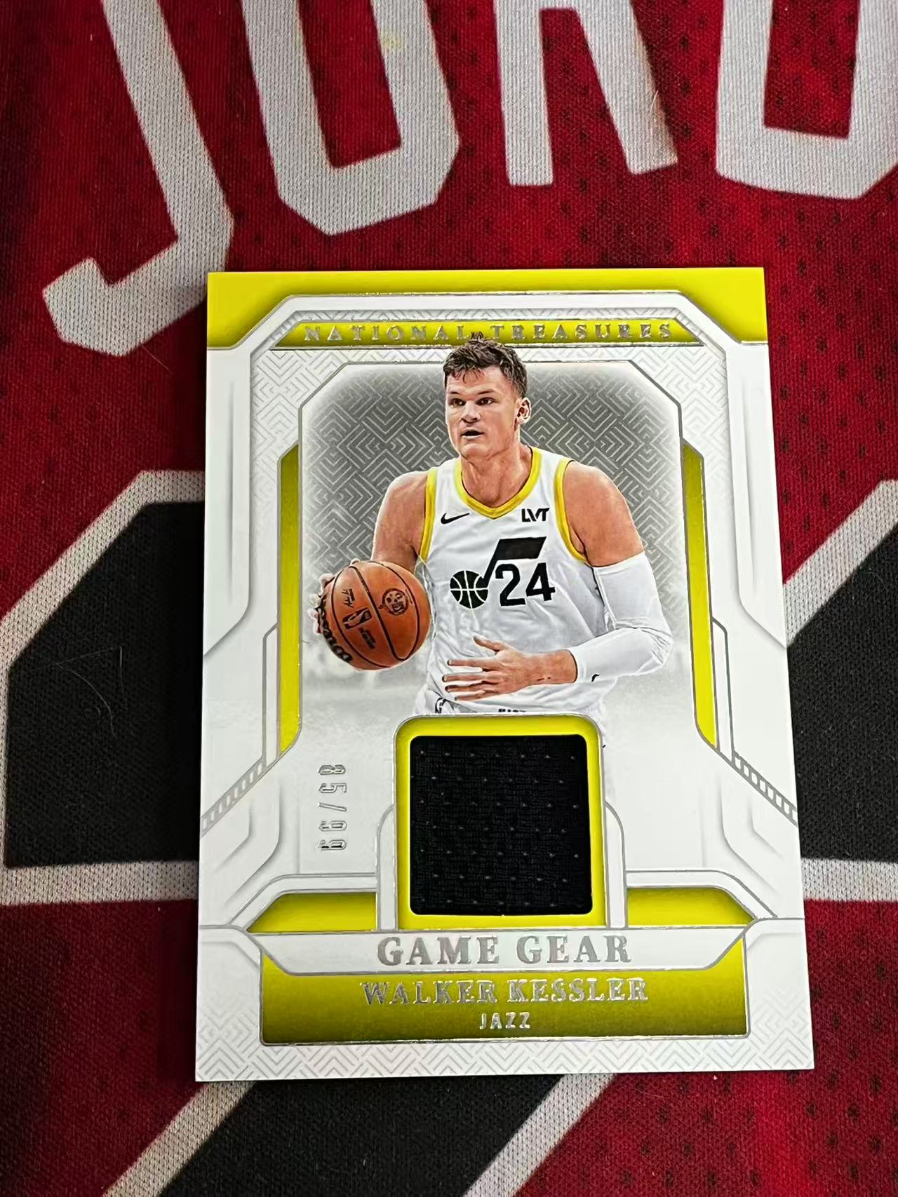 【接寄拍费率低至5%含卡淘手续费】2024-25 PANINI NATIONAL 国宝高端系列 爵士 沃克凯斯勒 99编 GU 亲穿落场球衣物料切割 衣料实物卡 专收凑套必备【烂臭嘴拍卖】