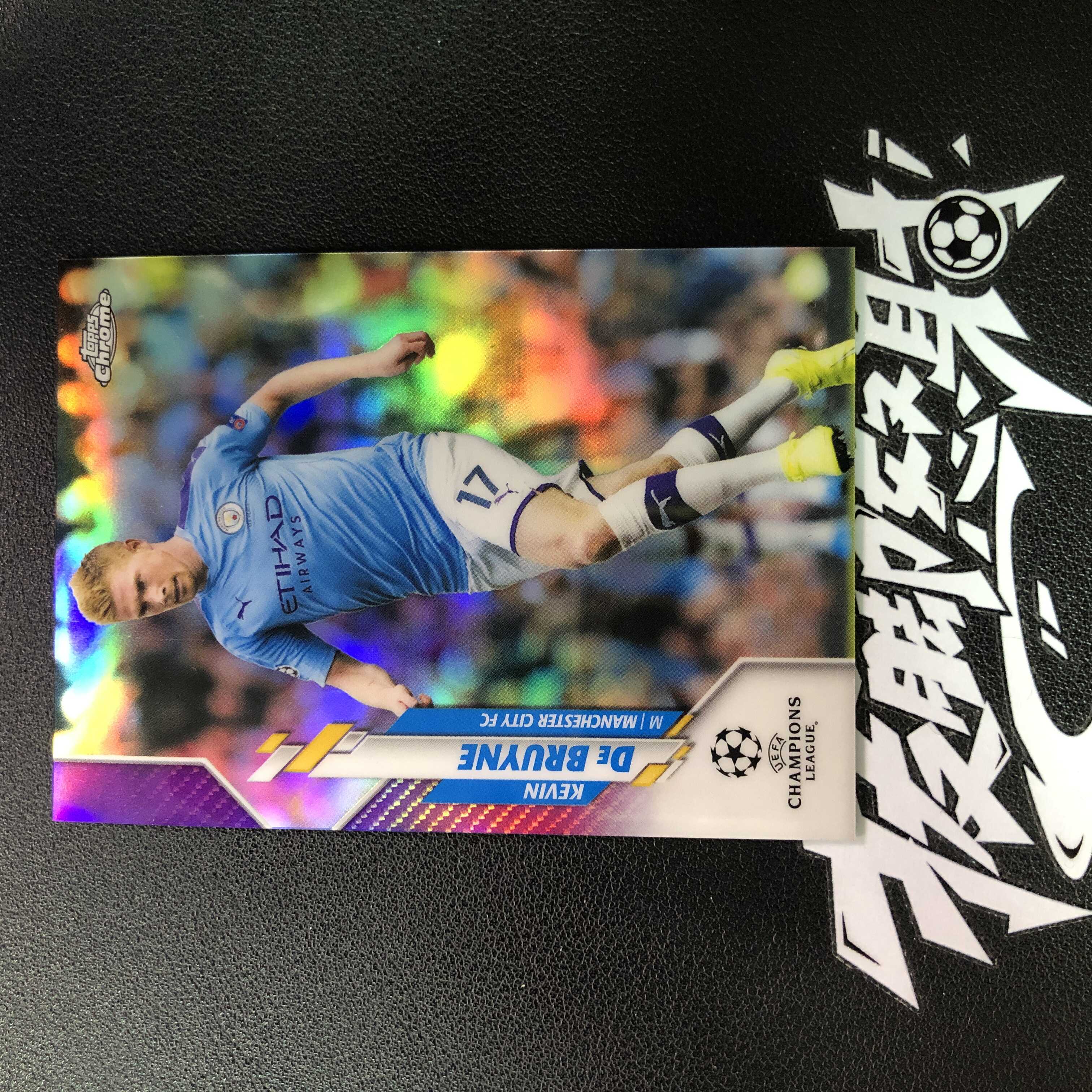【怒射拍卖 接代卖】拔脚喽喽A1 2019-20 Topps Chrome Kevin De Bruyne 德布劳内 曼城 欧冠 17/250 ...