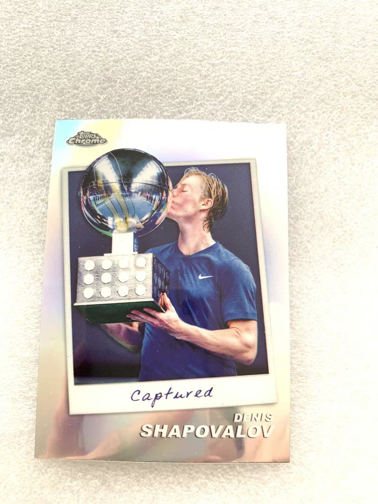 2024 Topps Topps Chrome DENIS SHAPOVALOV 丹尼斯 沙波瓦洛夫 折射 银折 捧杯瞬间记录 战利品特卡 收藏必备