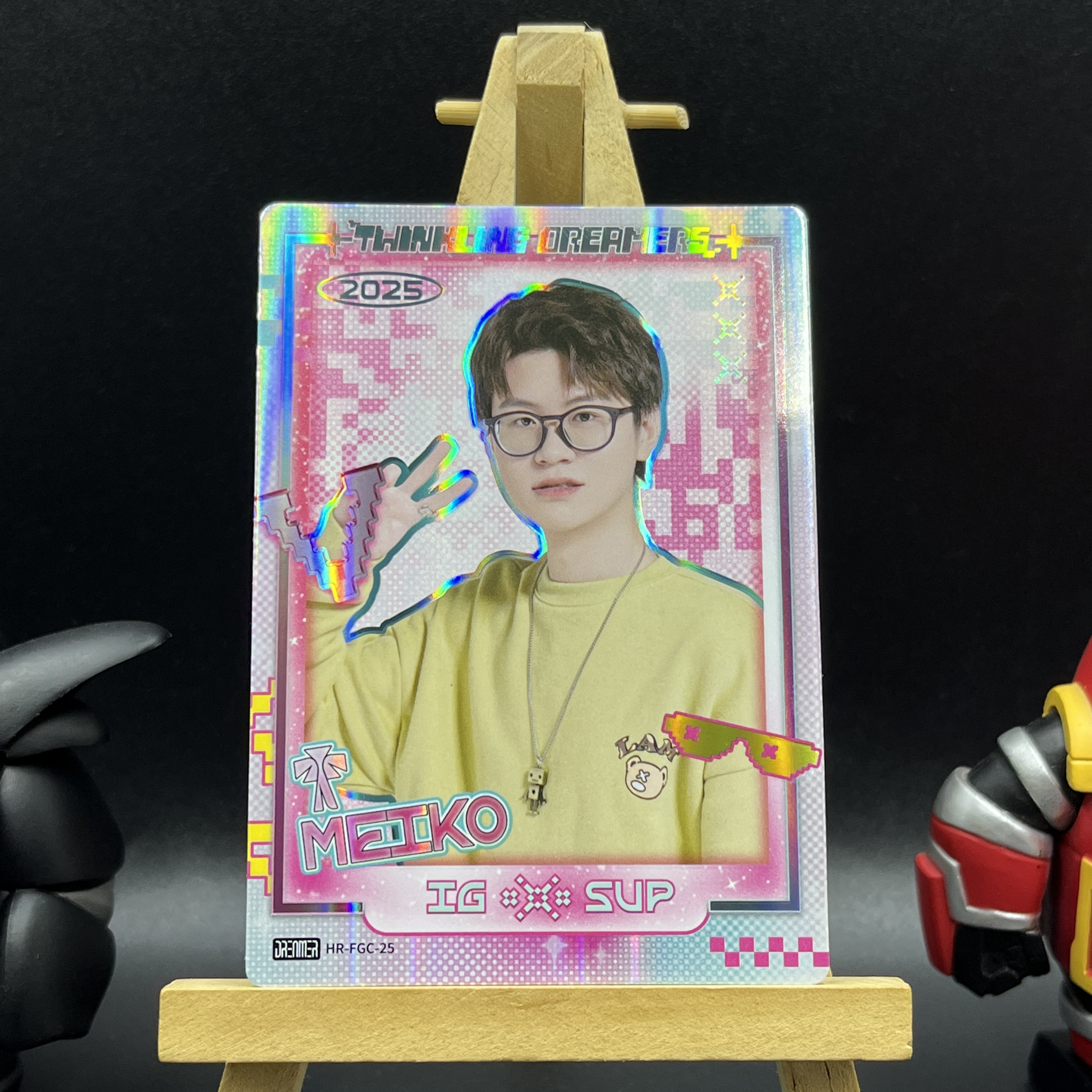 【KabuDa不累计】2025 Buffun 不凡玩品 英雄联盟 星火逐梦 LPL 选手卡 IG Meiko 人生四格特卡 鹬华