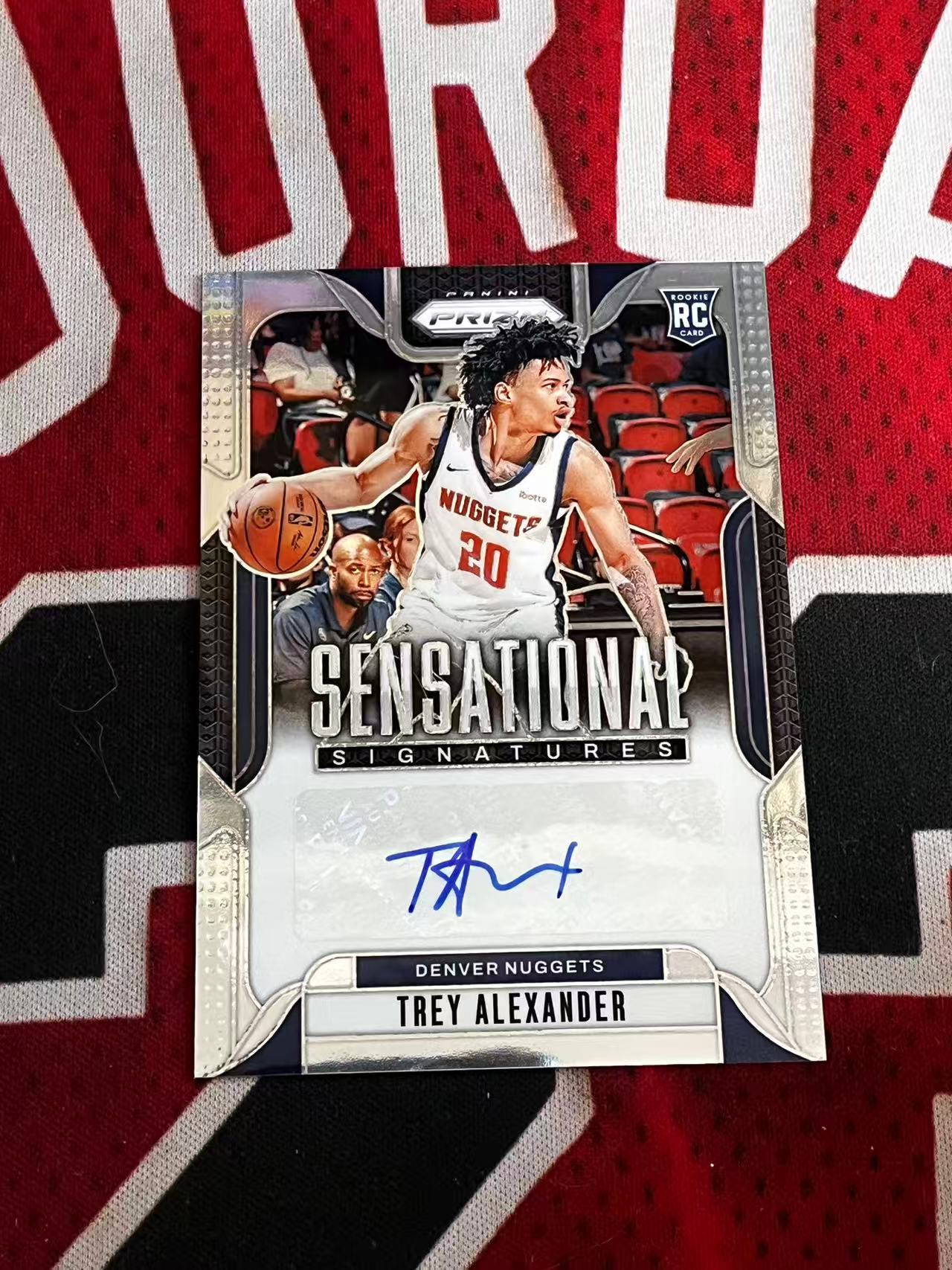 【接寄拍费率低至5%含卡淘手续费】2024-25 PANINI PRIZM PZ 掘金 新秀RC 特雷亚历山大 签字卡 正新秀SS签字卡 专收凑套必备【烂臭嘴拍卖】