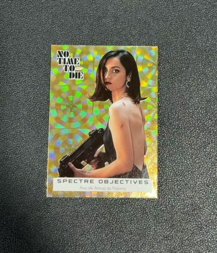 2025 Upper Deck 007无暇赴死 安娜 Ana Paloma 幽灵目标卡浴血安娜实物超帅经典007几何圆圈折射 卡品如图 阿猫