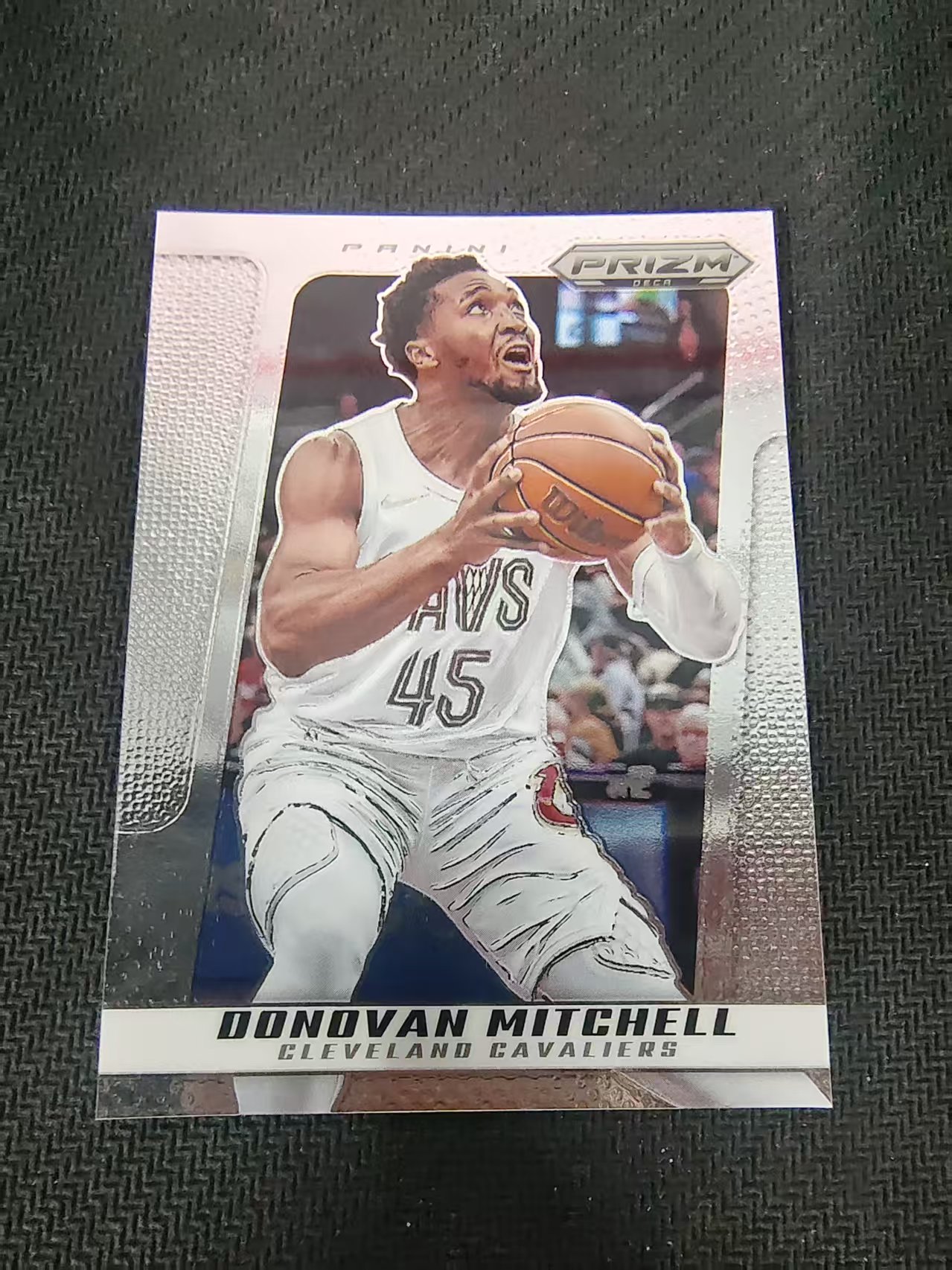 【可合并,不累计】2024-25 Panini Prizm DECA Donovan Mitchell 多诺万 米切尔 骑士 复古复刻 PZ 划痕 边角瑕疵 #158