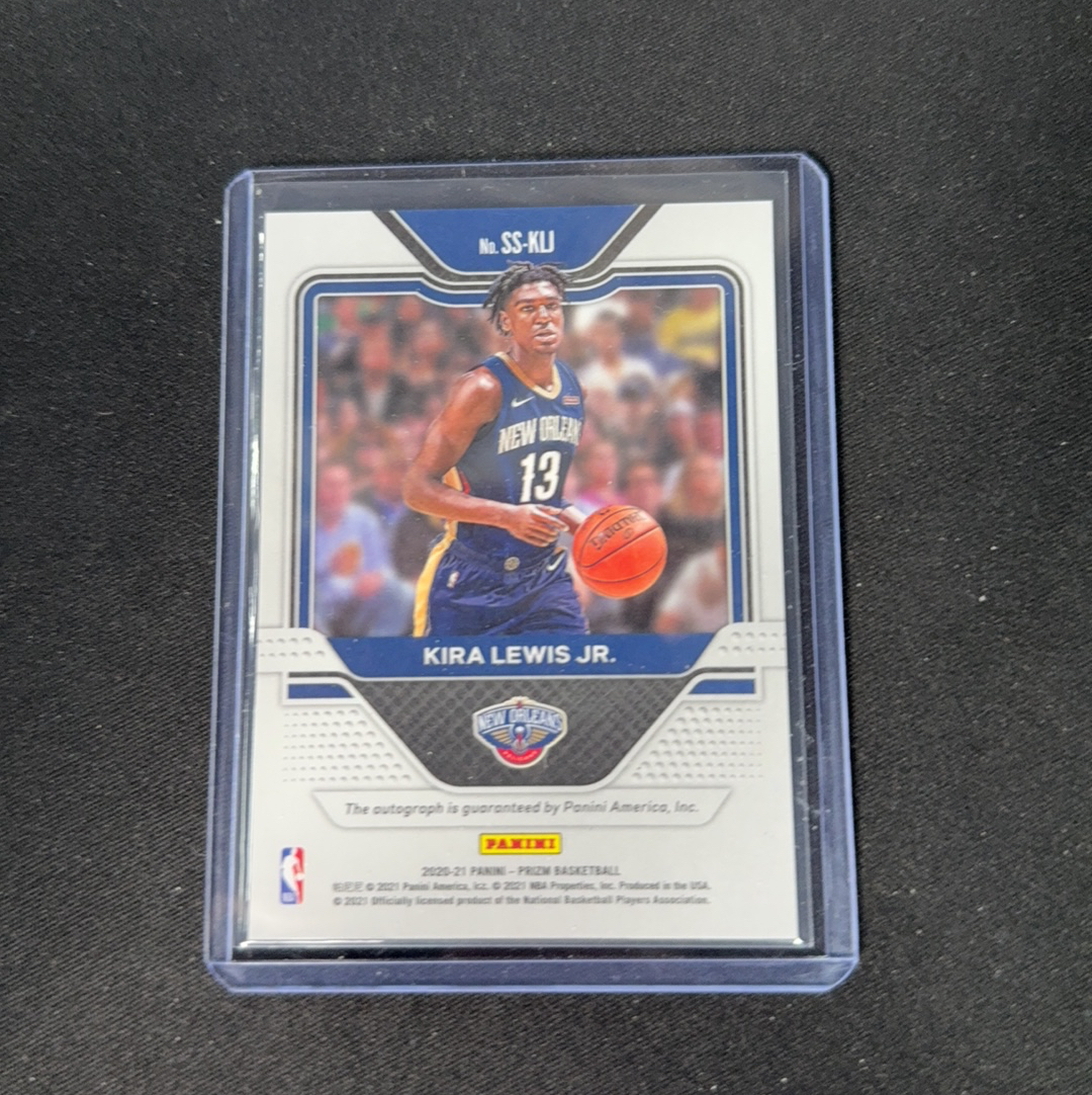 2020-21 Panini Prizm Kira Lewis Jr. RC 【SC拍卖】pz 基拉刘易斯 鹈鹕 新秀 签字 收藏必备(神探福尔摩斯)