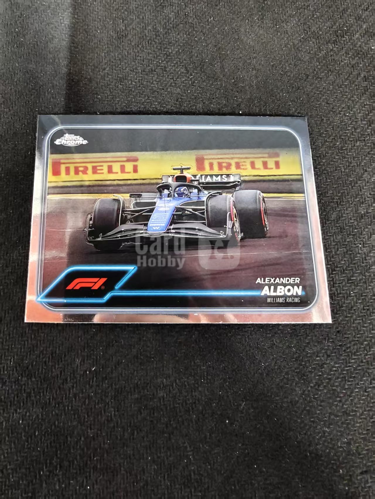 2024 Topps Chrome F1 Alexander Albon 方程式赛车 亚历山大 阿尔本 威廉姆斯车队 划痕 边角瑕疵 #91