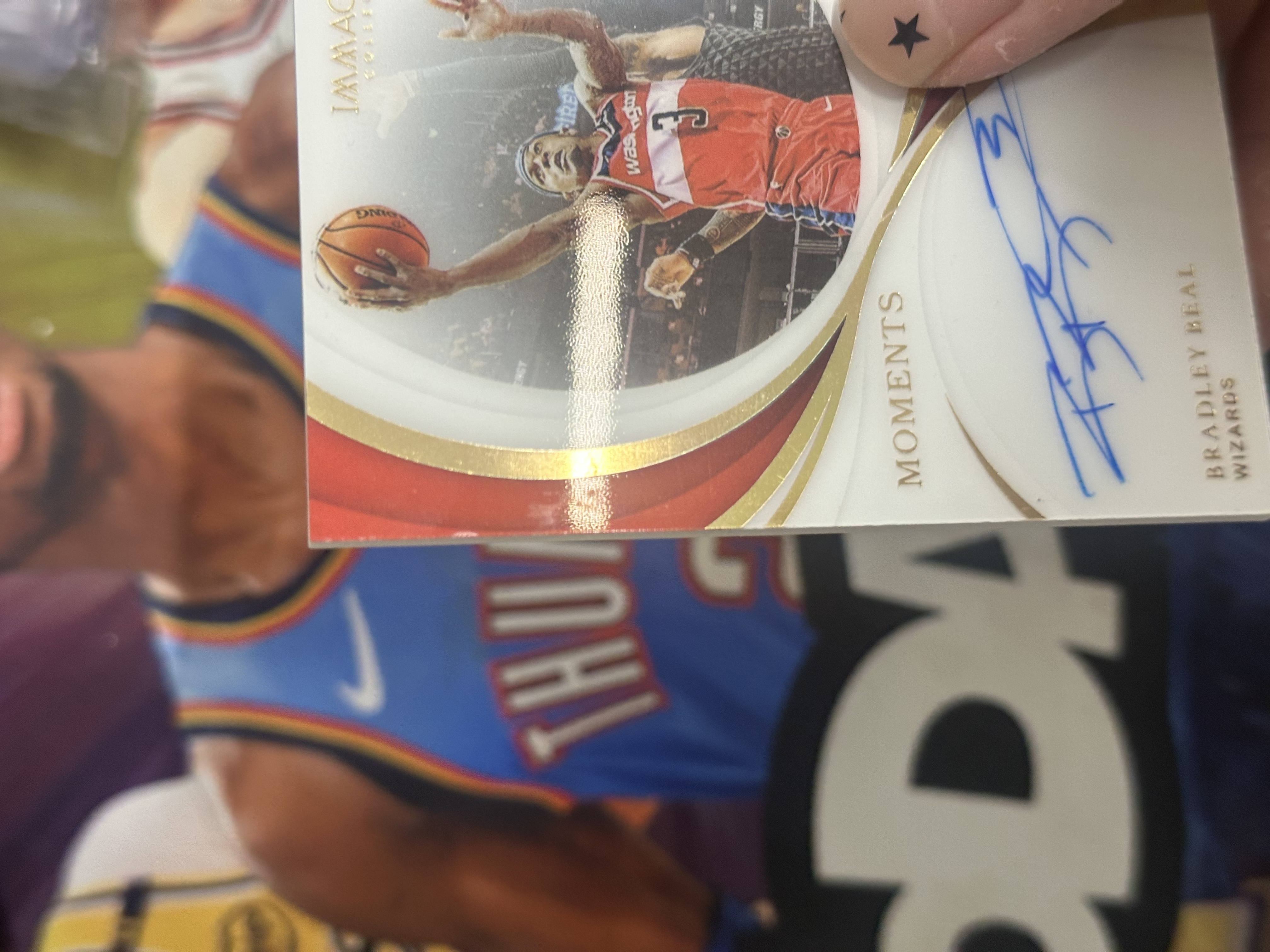 2018-19 Panini Immaculate Bradley Beal 【小猪包代卖】奇才 比尔 02/99编 时刻 镜面 特卡 签字 卡签 llt