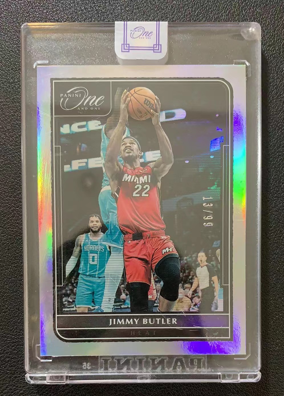 2021 22 panini one and one jimmy butler oao 99 