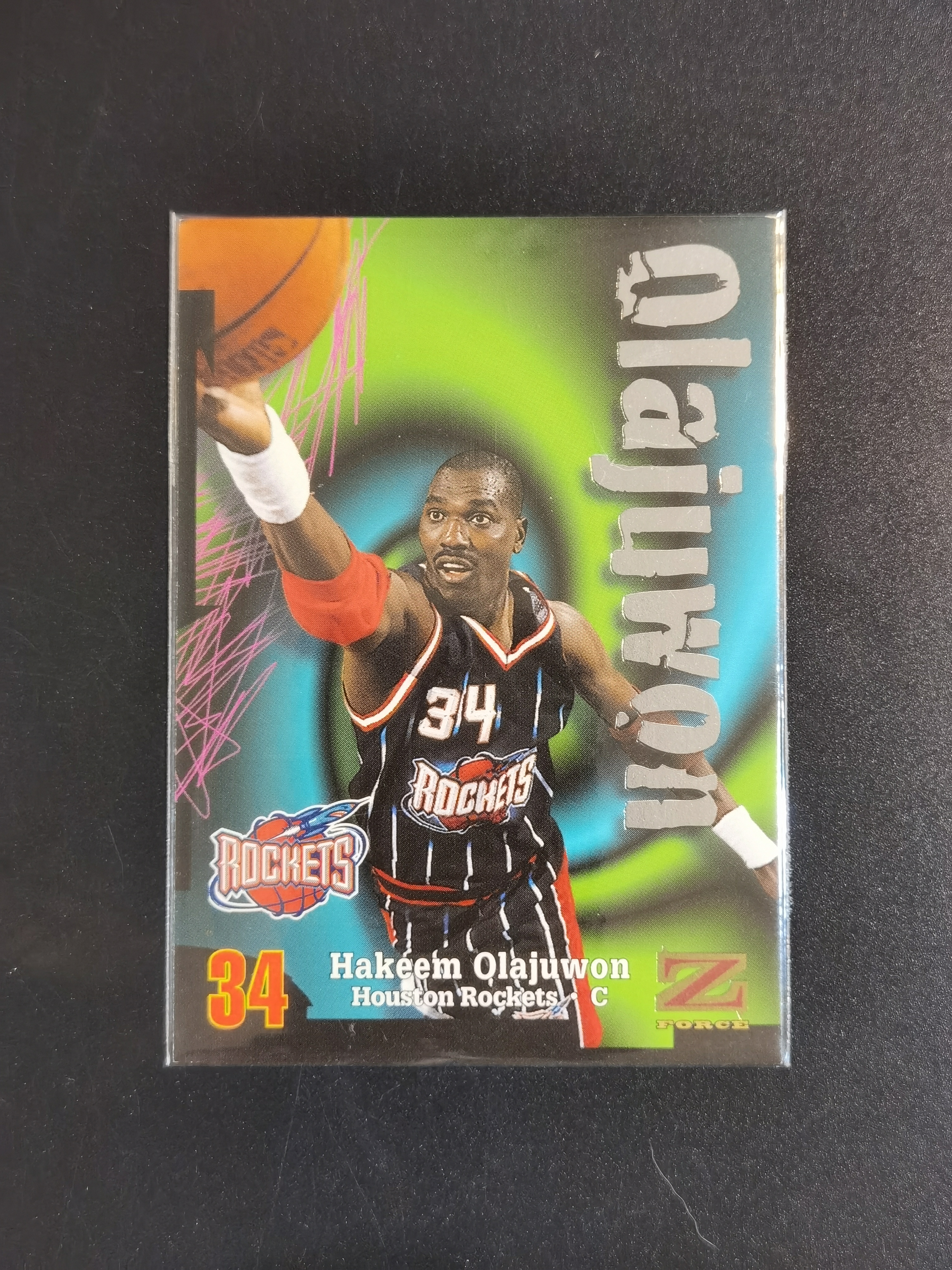 1996 SkyBox NBA Hakeem Olajuwon Zforce 特卡 奥拉朱旺 大梦 卡品如图 专收必备