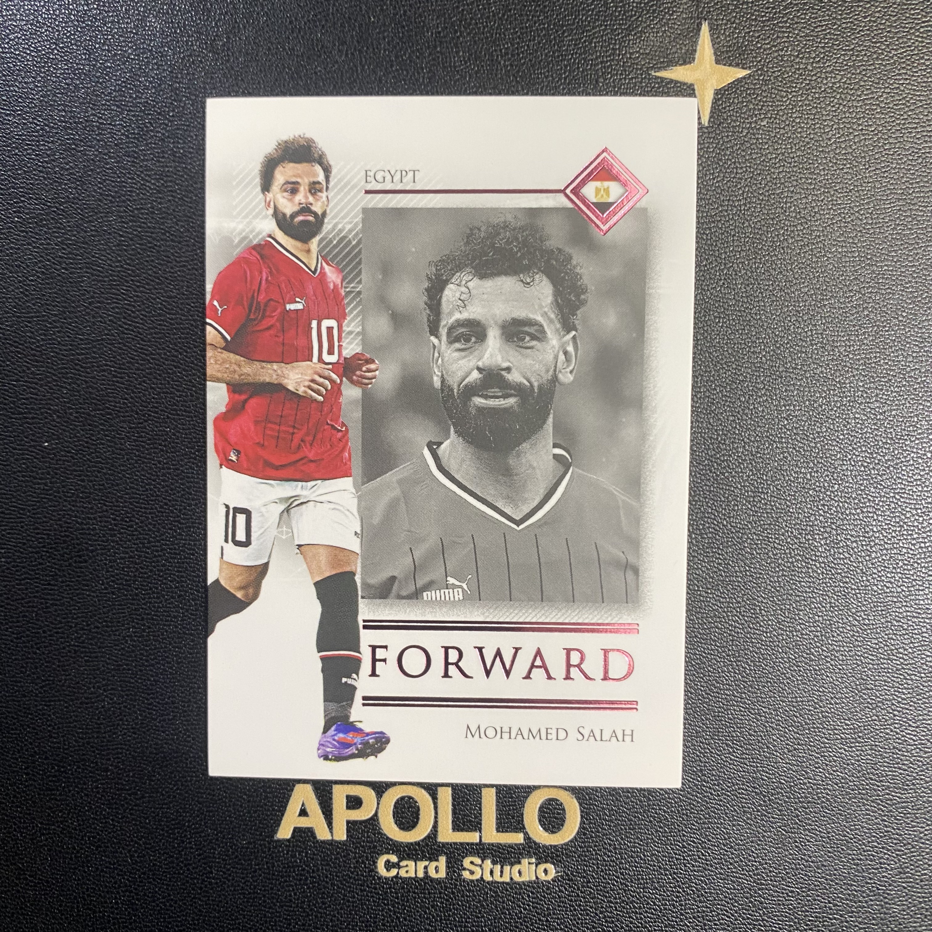 2025 Futera Unique Mohamed Salah 萨拉赫 福特拉 埃及 利物浦 55编 卡品如图 -月初