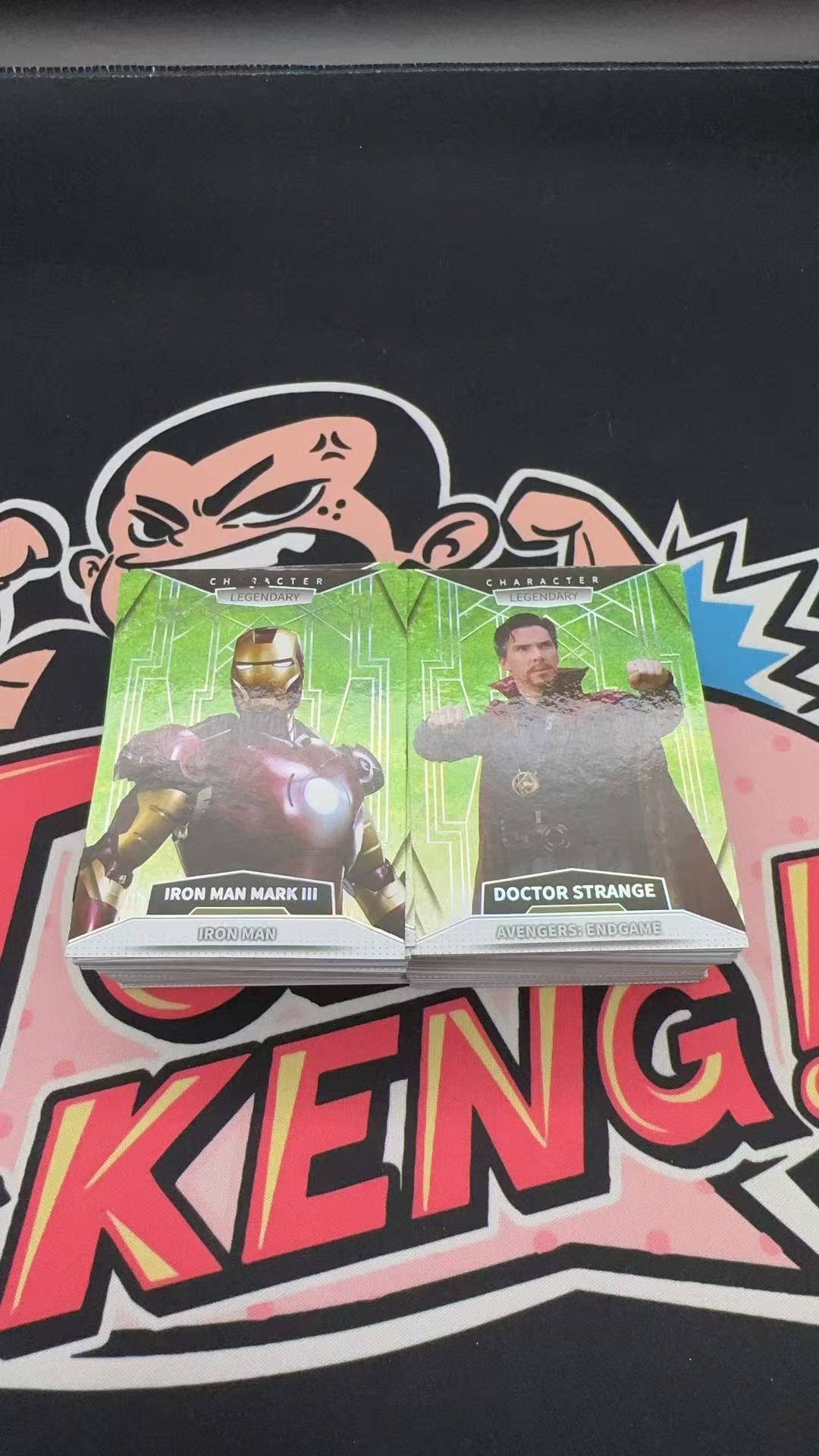 【玩具坑】2024 FINDING CARD Marvel (MCU) 寻卡 漫威 无限传奇起源 base 绿平行 110张齐套 打包