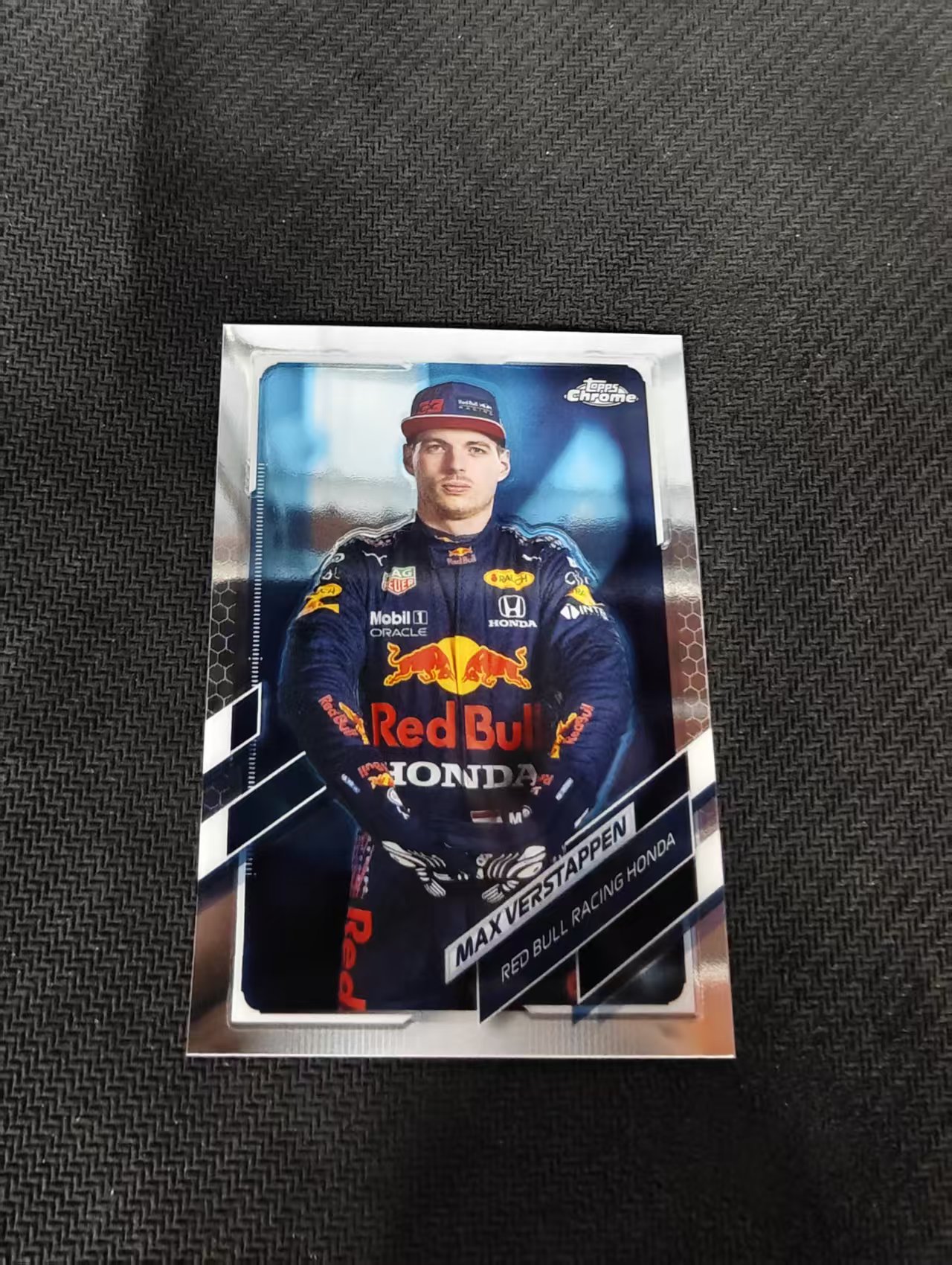 【可合并,不累计】2021 Topps Chrome Max Verstappen F1 维斯塔潘 红牛 划痕 边角瑕疵 #3
