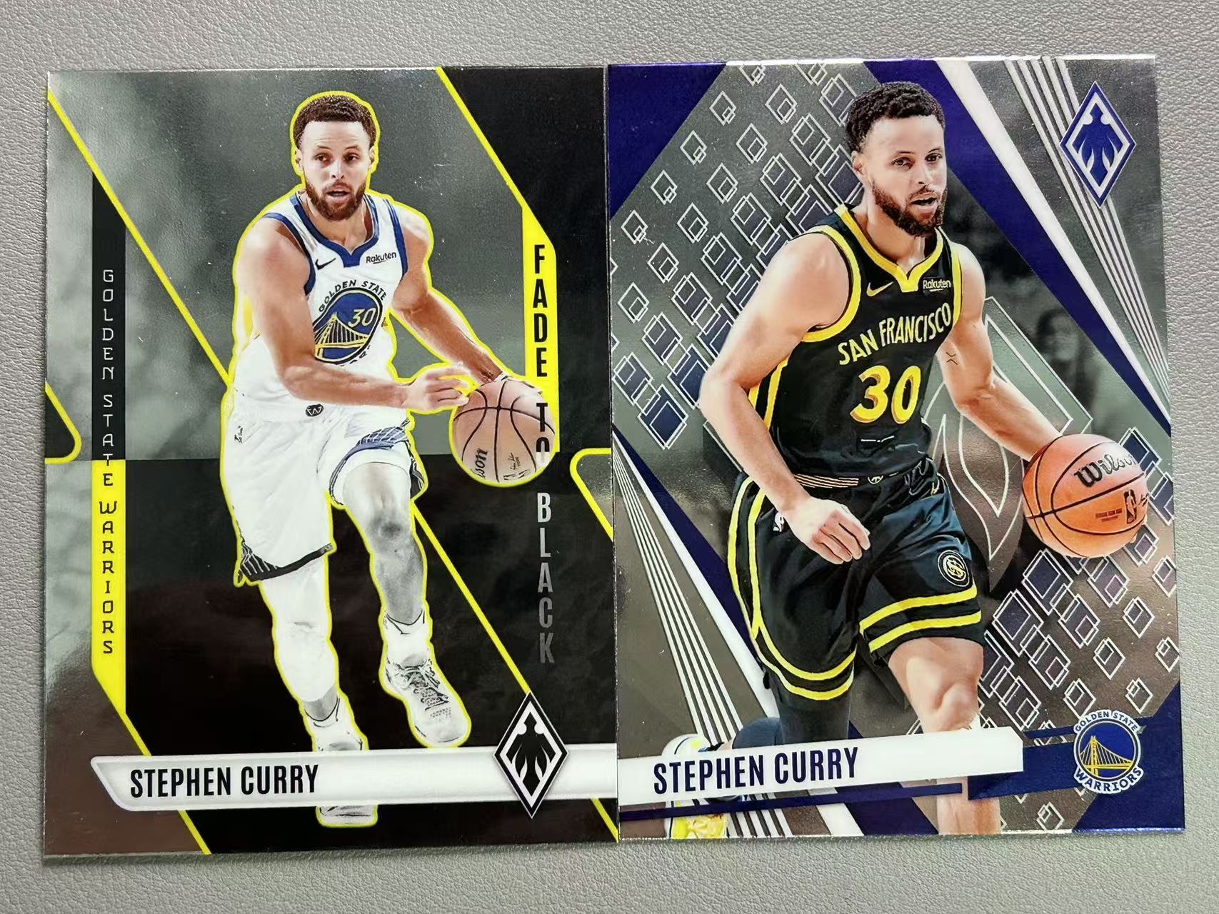 【阿泽代卖】2023-24 Panini Phcenix 凤凰 Stephen Curry 勇士 史蒂芬 库里 小学生 特卡 2张lot 选图巨帅 卡品如图 介意勿拍-硕哥