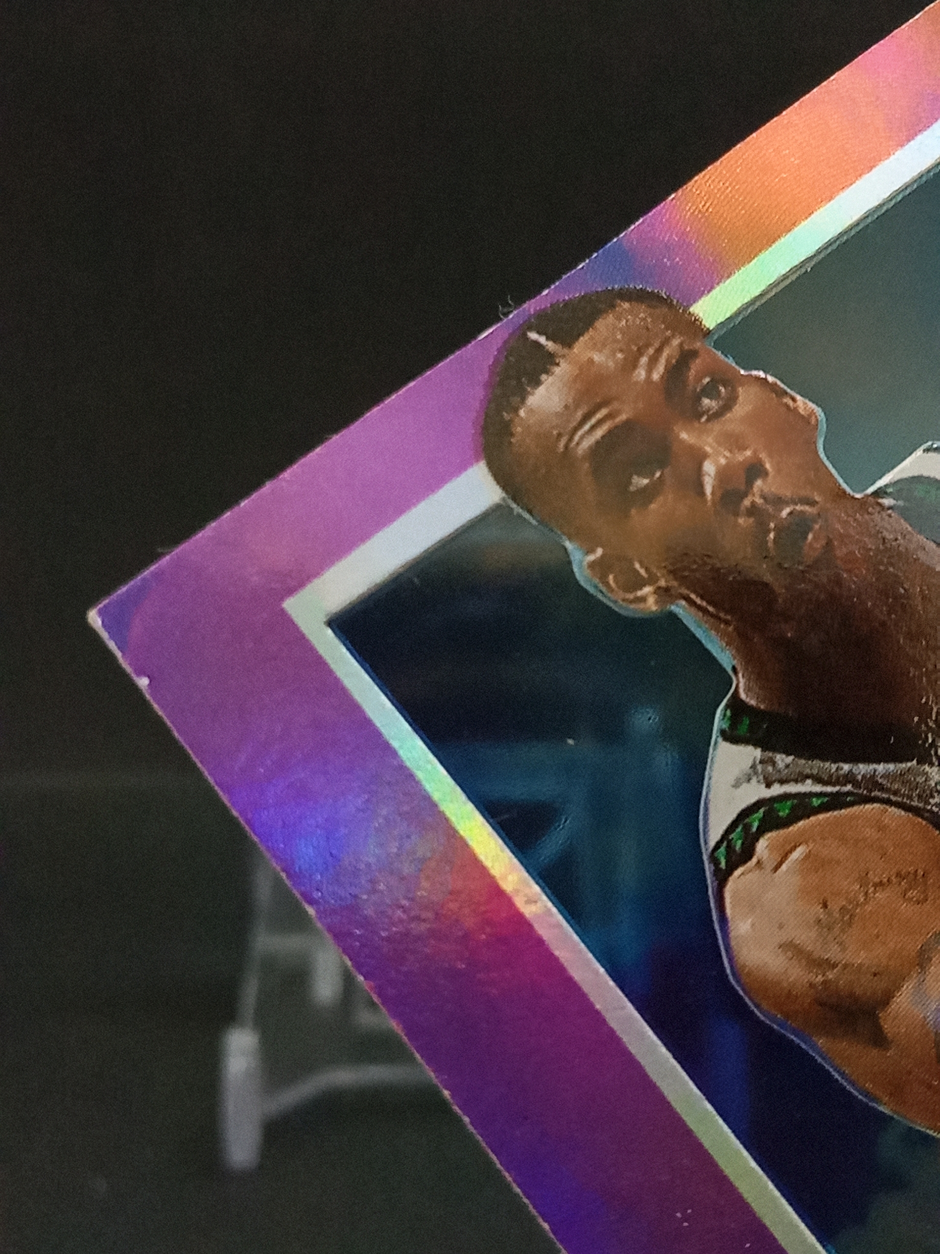 【DC拍卖】9.29小科比(微瑕) `1996-97 Skybox E-X2000 #42 Stephon Marbury 斯蒂芬马布里 明尼苏达森林狼 彩边胶片折射老球星卡`