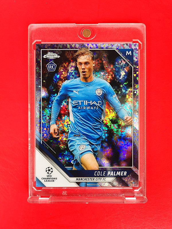 2021-22 TOPPS CHROME UEFA Champions League 科尔·帕尔默 RC (( 正新秀 折射 限量275张 品好,搏psa10分 )) ebay奇迹