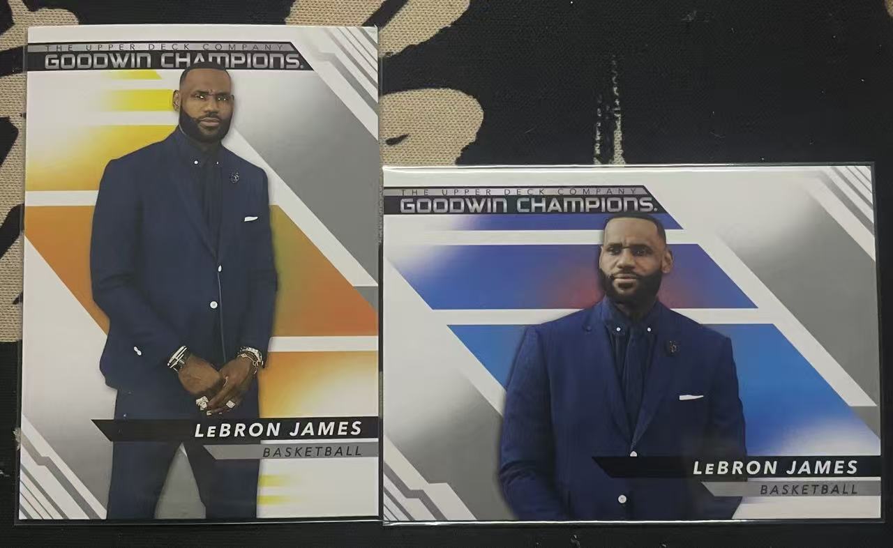 2022 Upper Deck goodwin champions LeBron James 勒布朗·詹姆斯 lbj 小皇帝 ud 古德温 base 不保卡品 打包 值得收藏(猴子卡社)