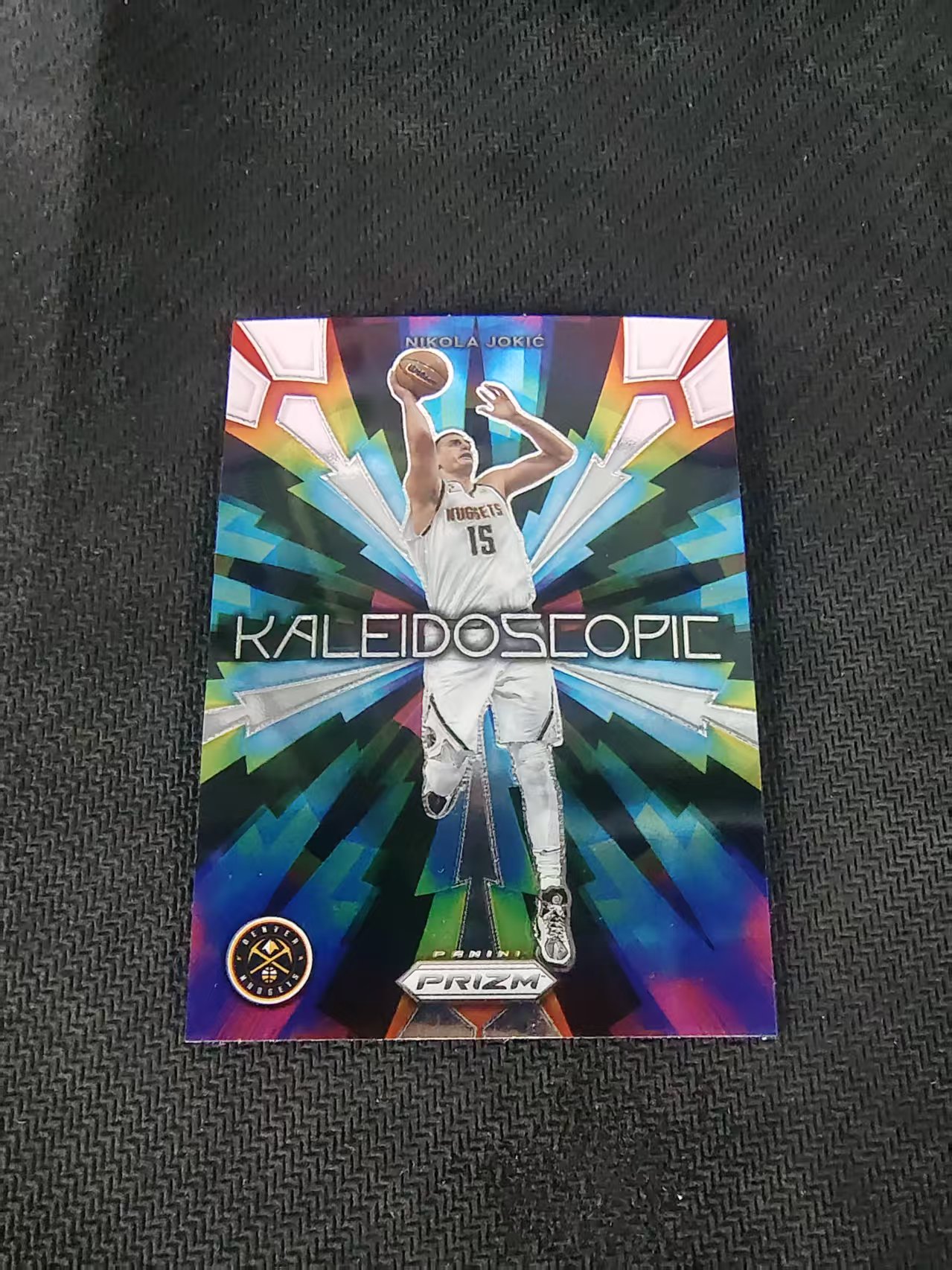 【可合并,不累计】2023-24 Panini Prizm Nikola Jokic 约基奇 约老师 掘金 万花筒特卡 PZ 划痕 边角微瑕 介意勿拍 #8
