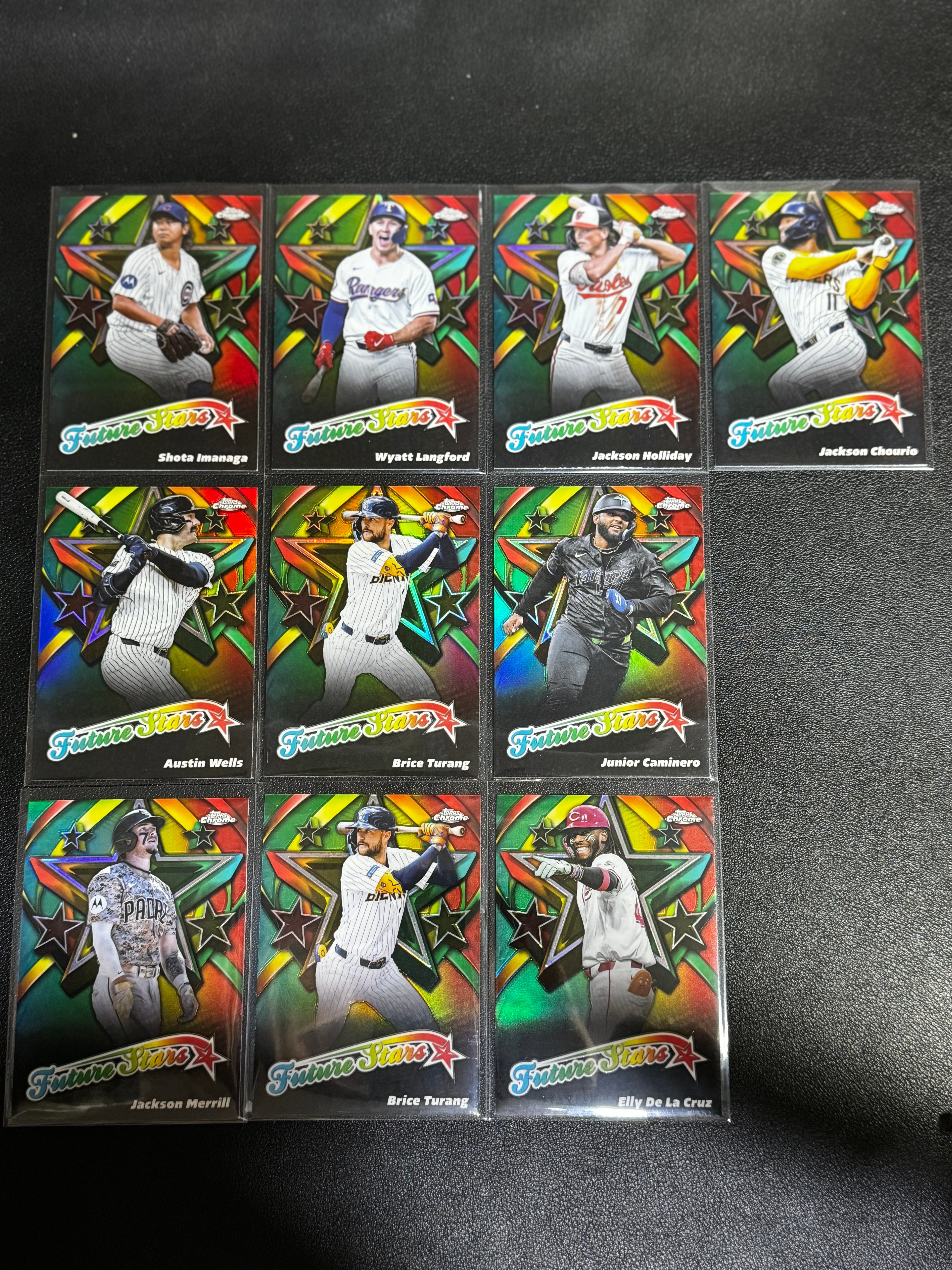 2025 Topps Chrome MLB 棒球大联盟 银折 Future Stars 未来之星 特卡 杰克逊・霍利迪 Jackson Holliday 今永昇太 Shota Imanaga LWDG