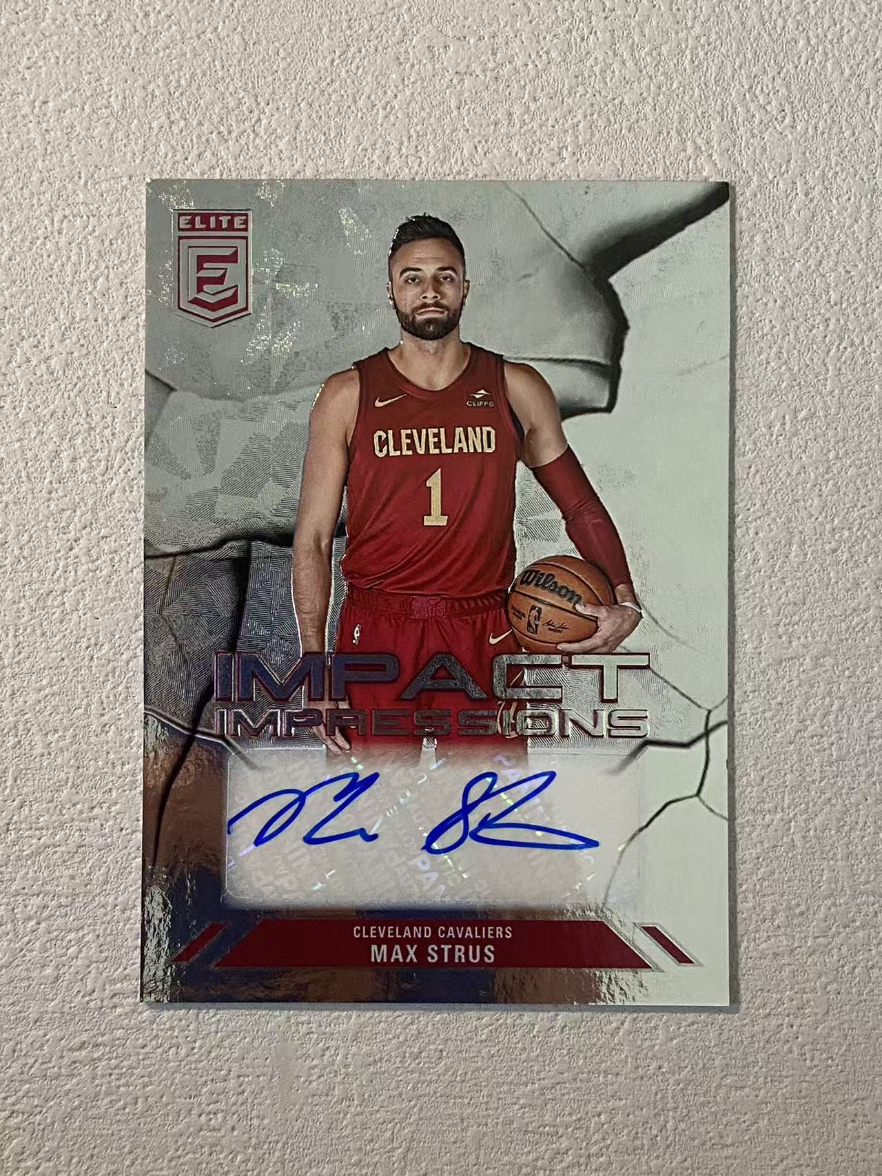 2023-24 Panini Donruss Elite Max Strus 精英 骑士 斯特鲁斯 签字 impact签 收藏必备