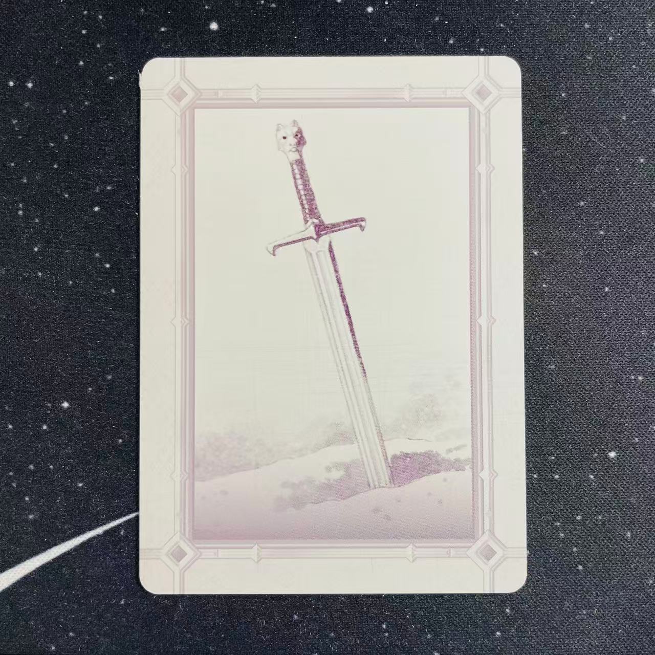 2024 Game of Thrones HBO 权游 权力的游戏 冰与火之歌 LONGCLAW 艺术特卡 微痕 洛北拍卖 苹果5147三