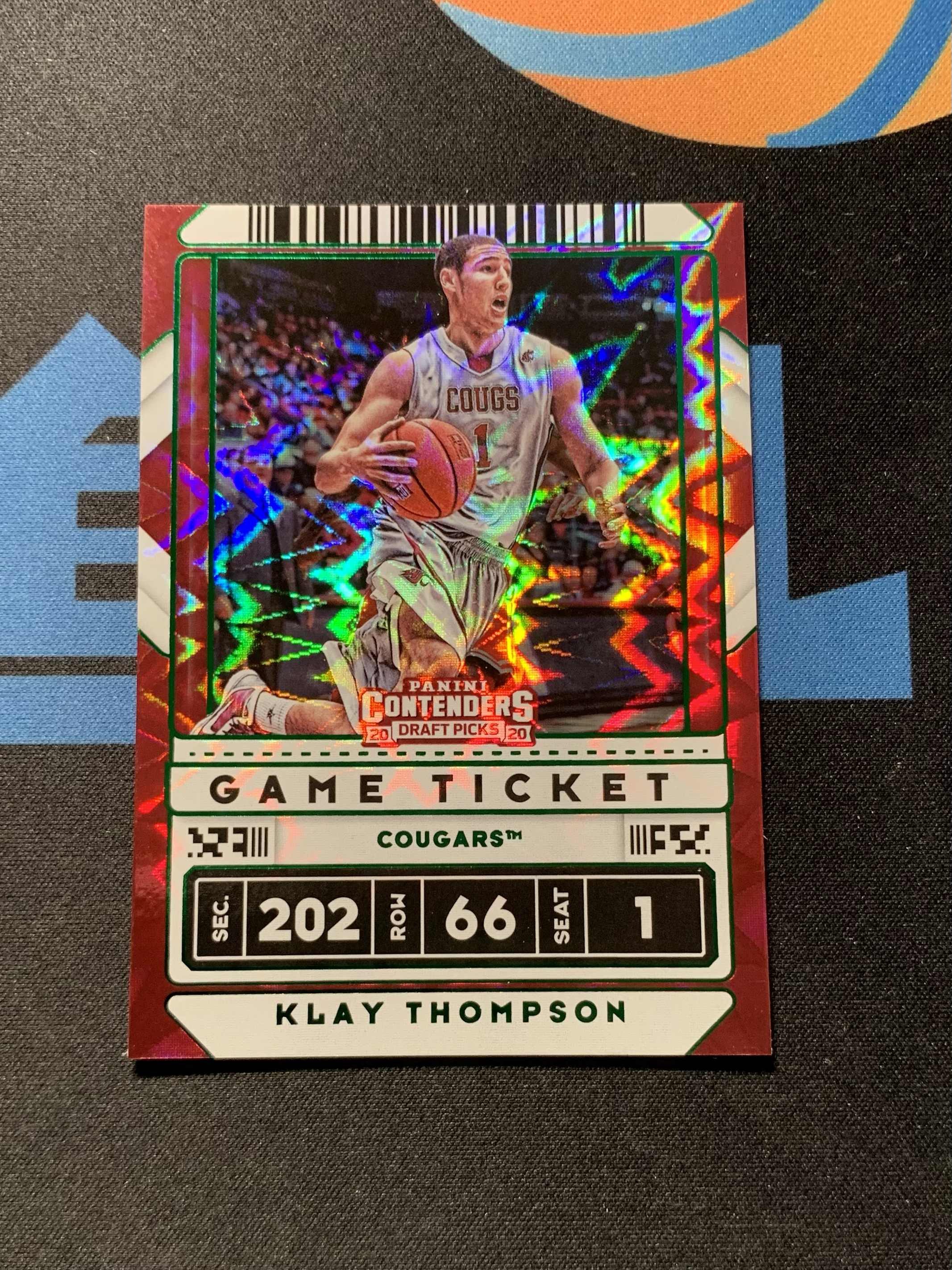2020 Panini Contenders Draft Picks Klay Thompson 佛祖 克莱 汤普森 kaboom爆炸折射 专收凑套必备 请仔细阅读描述 小鱼儿ZMJ