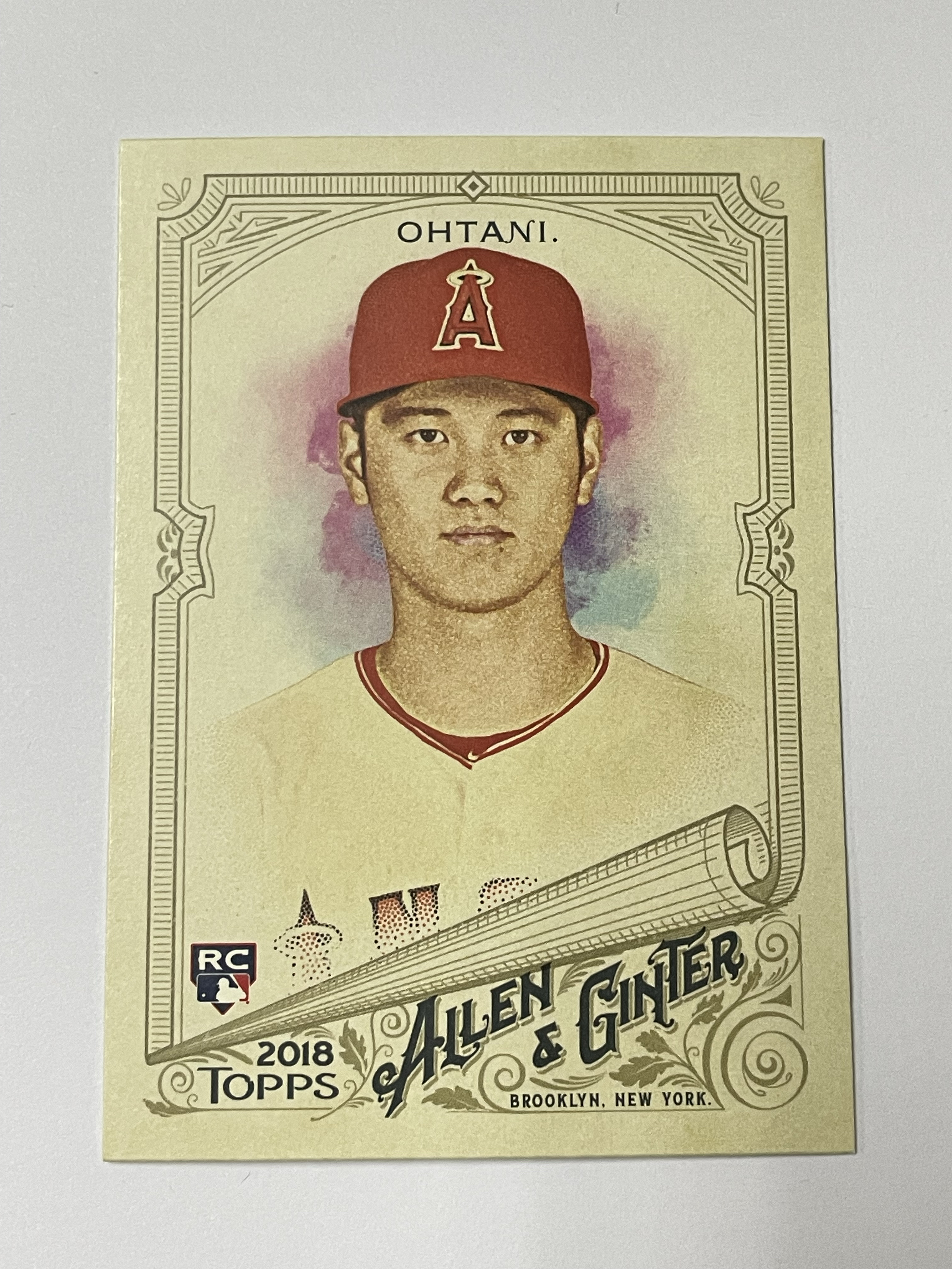 2018 Topps Allen & Ginter Shohei Ohtani RC 洛杉矶天使 大谷翔平 新秀 肖像 Base 第三张