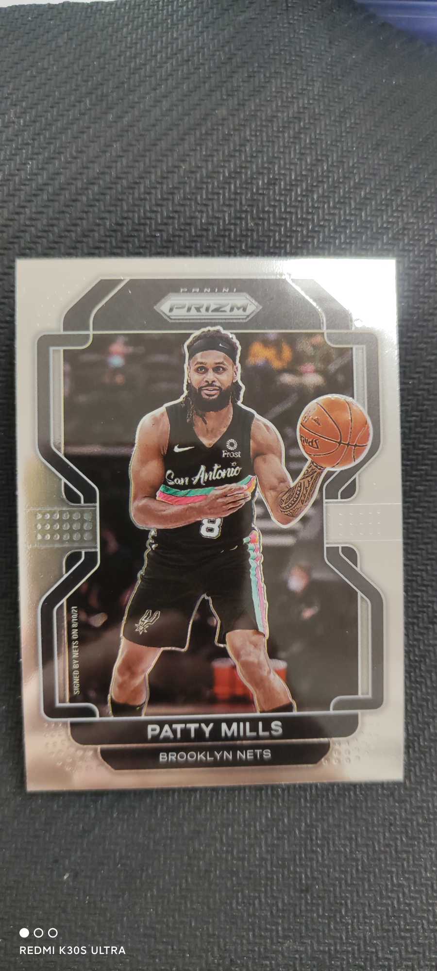 2021-22 Panini Prizm Patty Mills 帕特里克 米尔斯 篮网队 no.151 凑套必备 可累计