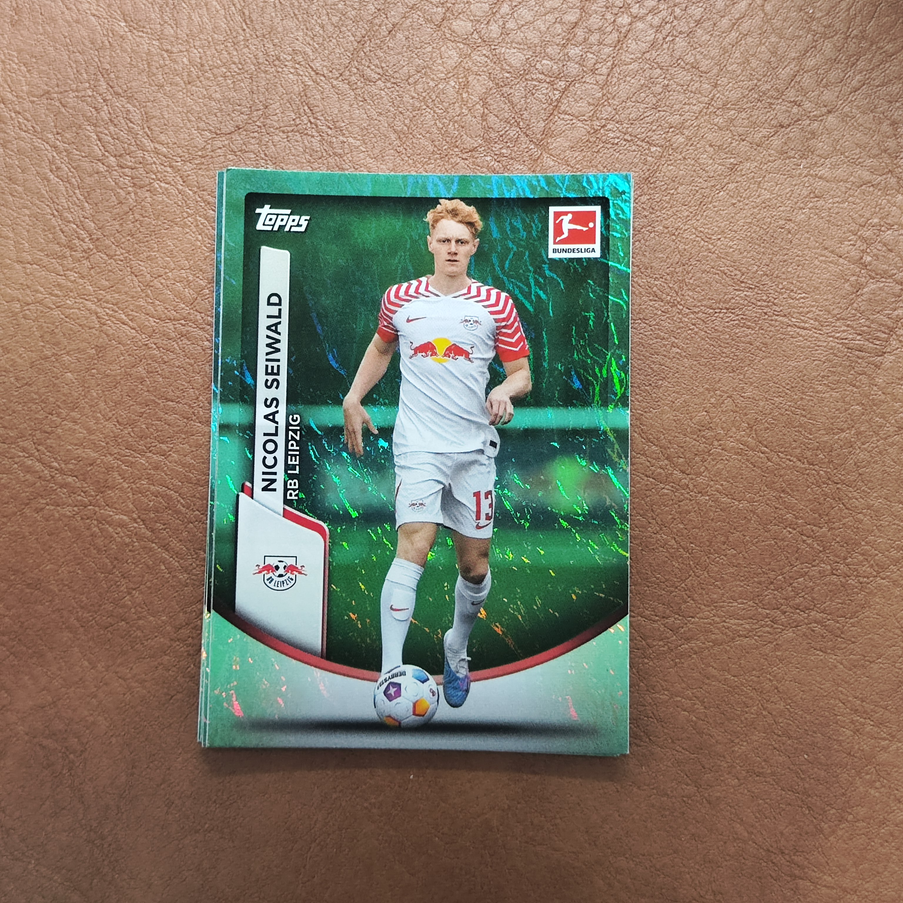 2024 【YM拍卖-代卖/回收】 topps - Nicolas Seiwald 尼古拉斯 塞瓦尔德 莱比锡红牛  德甲碧玉 碧玉折 Y0069