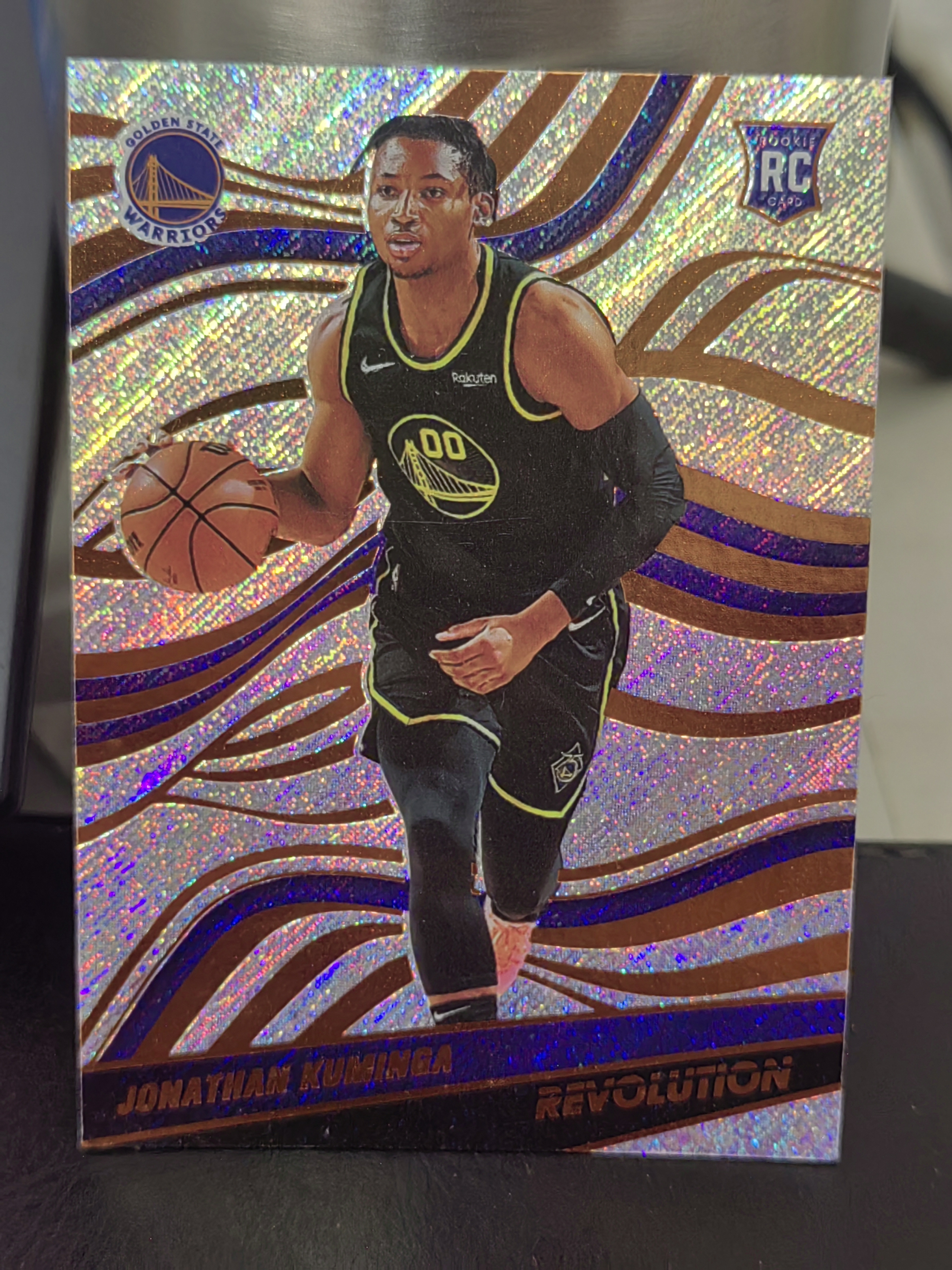 2021-22 Panini Mosaic Jonathan Kuminga RC 革命 新秀 乔纳森库明加 勇士 篮 白边白角 不保卡品 卡品如图