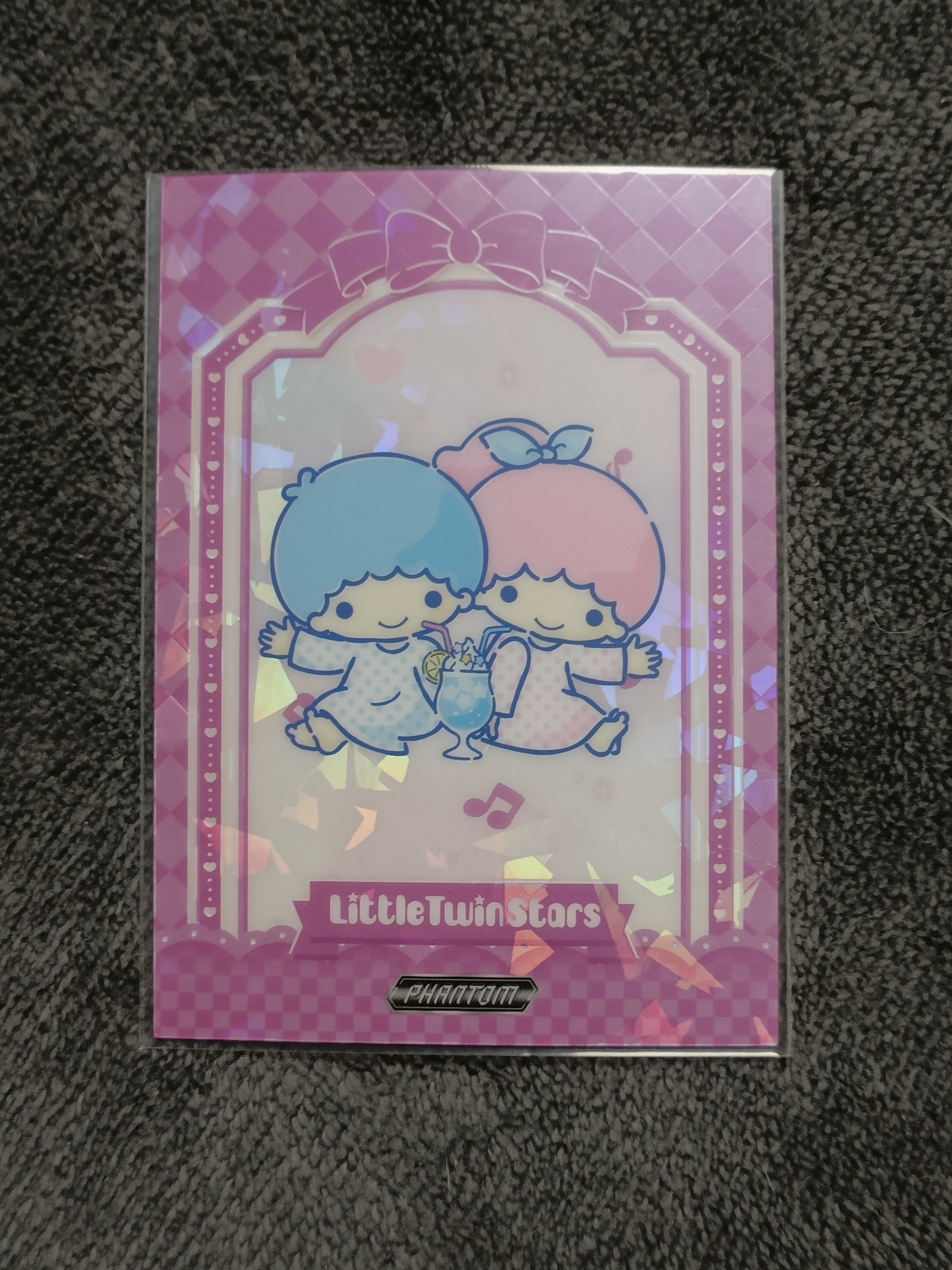 2023 Kakawow PHANTOM 三丽鸥家族系列收藏卡 LottleTwinStors 双子星 【谦谦拍卖】PSA-IPU-15 紫折 007/115编 秋鹿