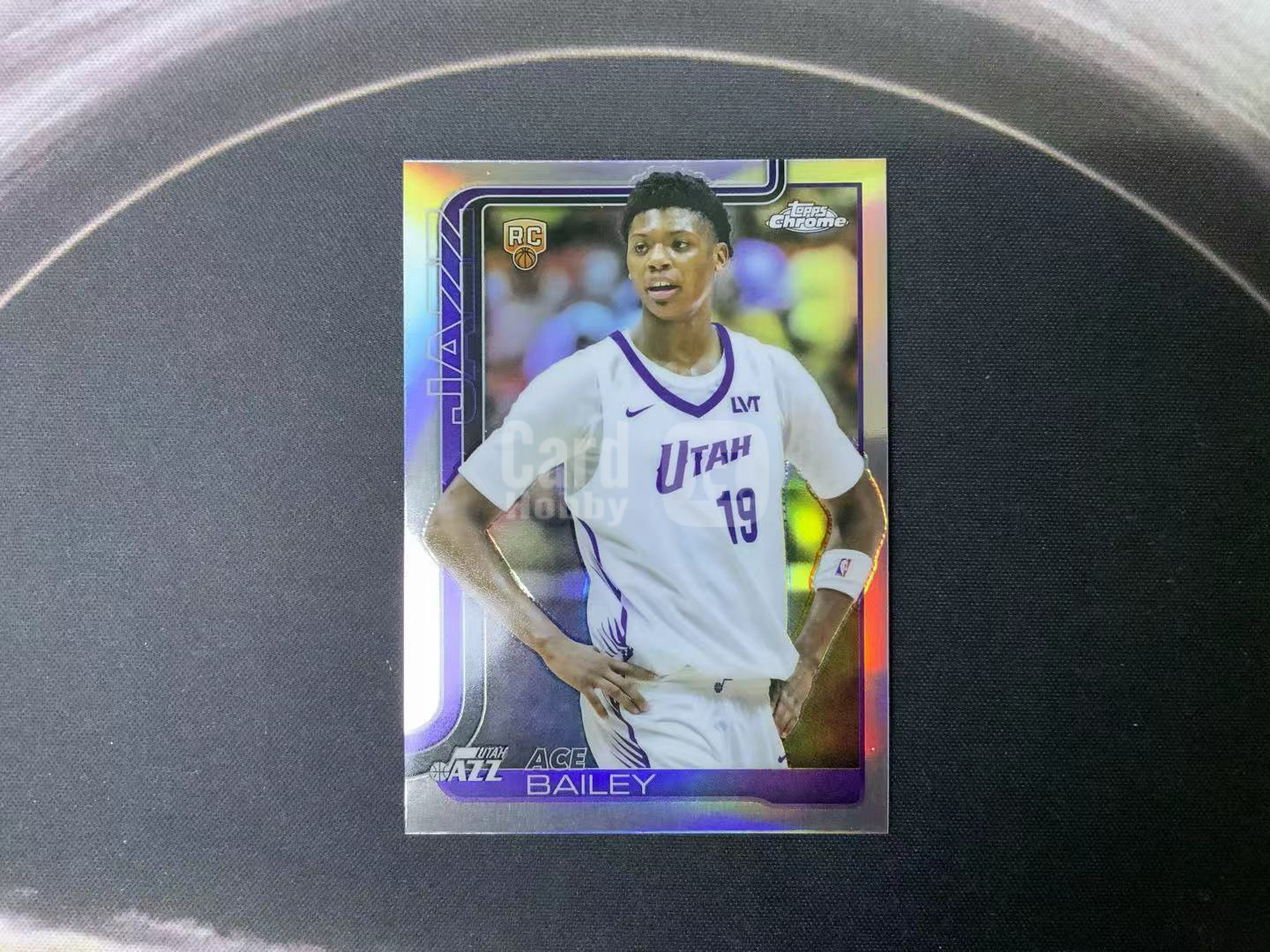 2025-26 Topps Chrome Ace bailey RC tc 爵士 埃斯 贝利 新秀 银折 卡品如图 可乐