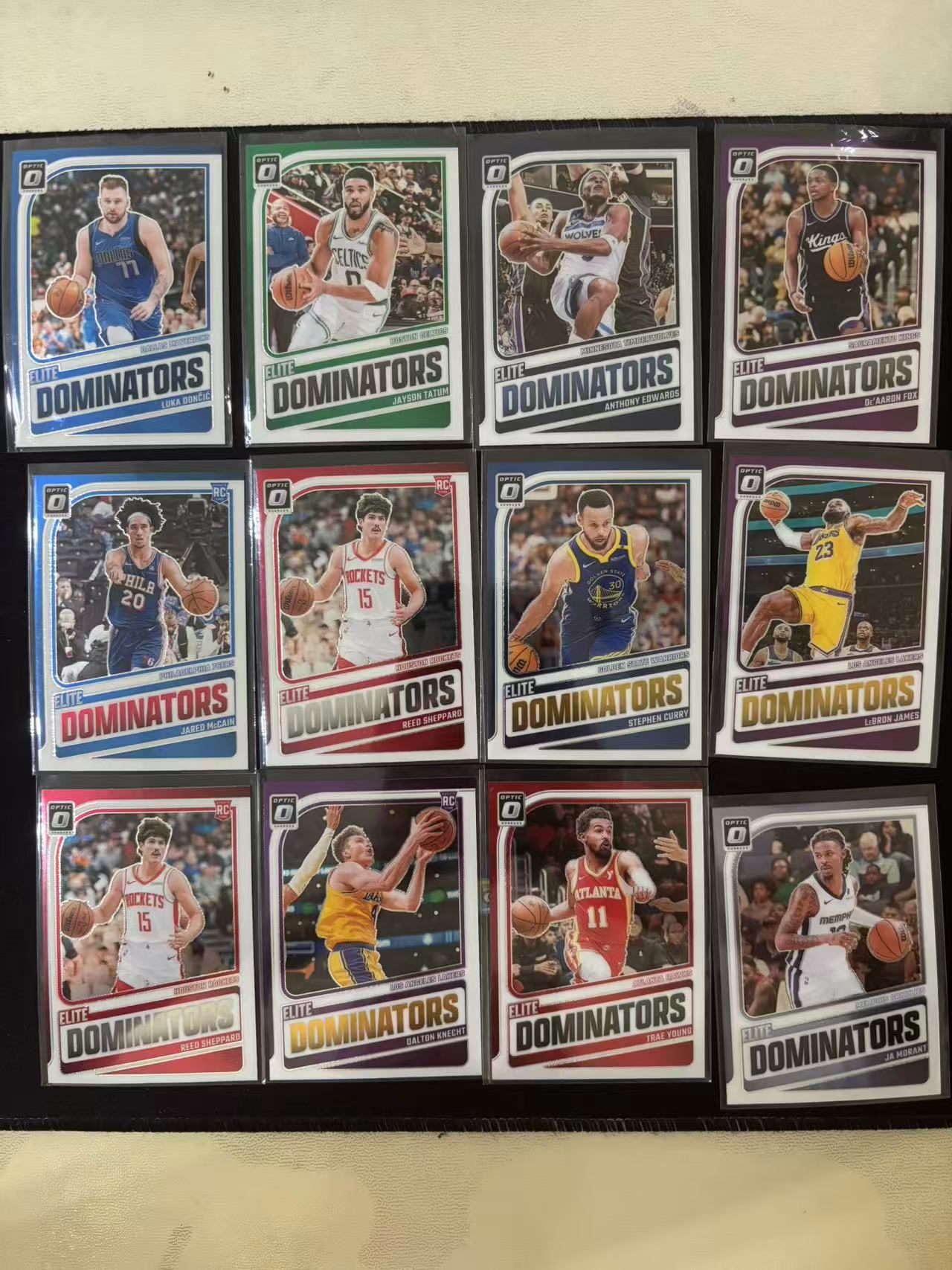 【星辰】PANINI 24-25 OPTIC系列 特卡 DOMINATORS 东契奇 塔图姆 爱德华兹 福克斯 RC 新秀 谢泼德 史蒂芬 库里 勒布朗 詹姆斯 克内克特 特雷杨 LOT