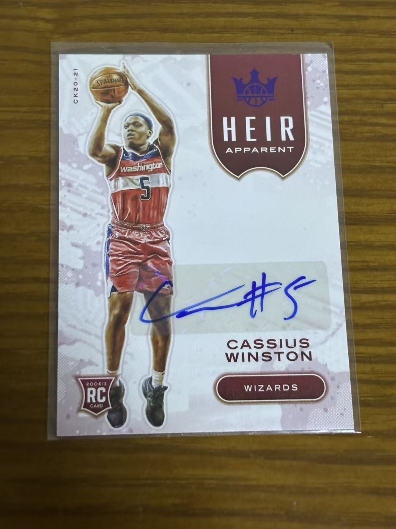 2020-21 Panini Court Kings Cassius Winston RC 【磊子球星卡】油画 奇才 卡修斯 温斯顿 RC 新秀 签字 继承签 07/49编 专收必备 瑕疵看图
