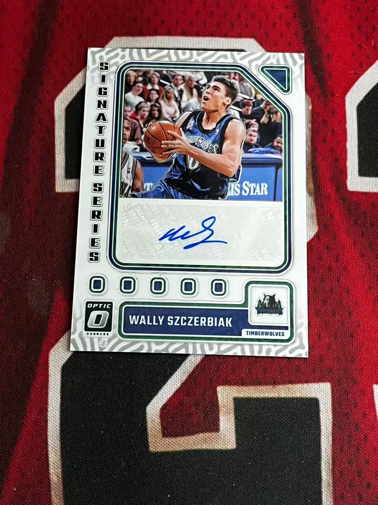 【接寄拍】2023-24 PANINI DONRUSS OPTIC 杜蕾斯系列 森林狼名宿 沃利斯泽比亚克 签字卡 SS签 专收凑套必备【烂臭嘴拍卖】