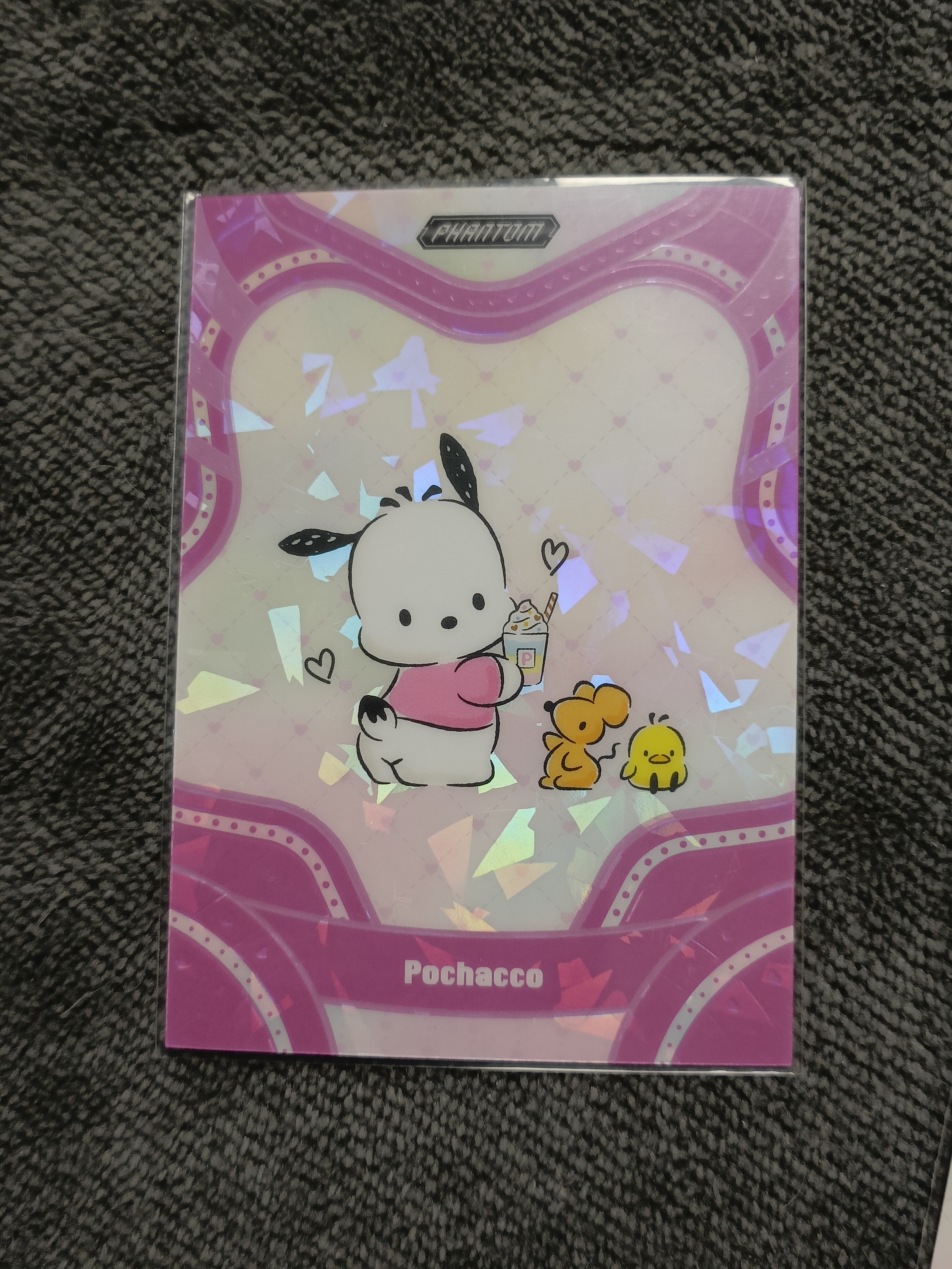 2023 Kakawow PHANTOM 三丽鸥家族系列收藏卡 Pochacco 帕恰狗 【谦谦拍卖】PSA-IPU-31 紫折 105/115编 秋鹿