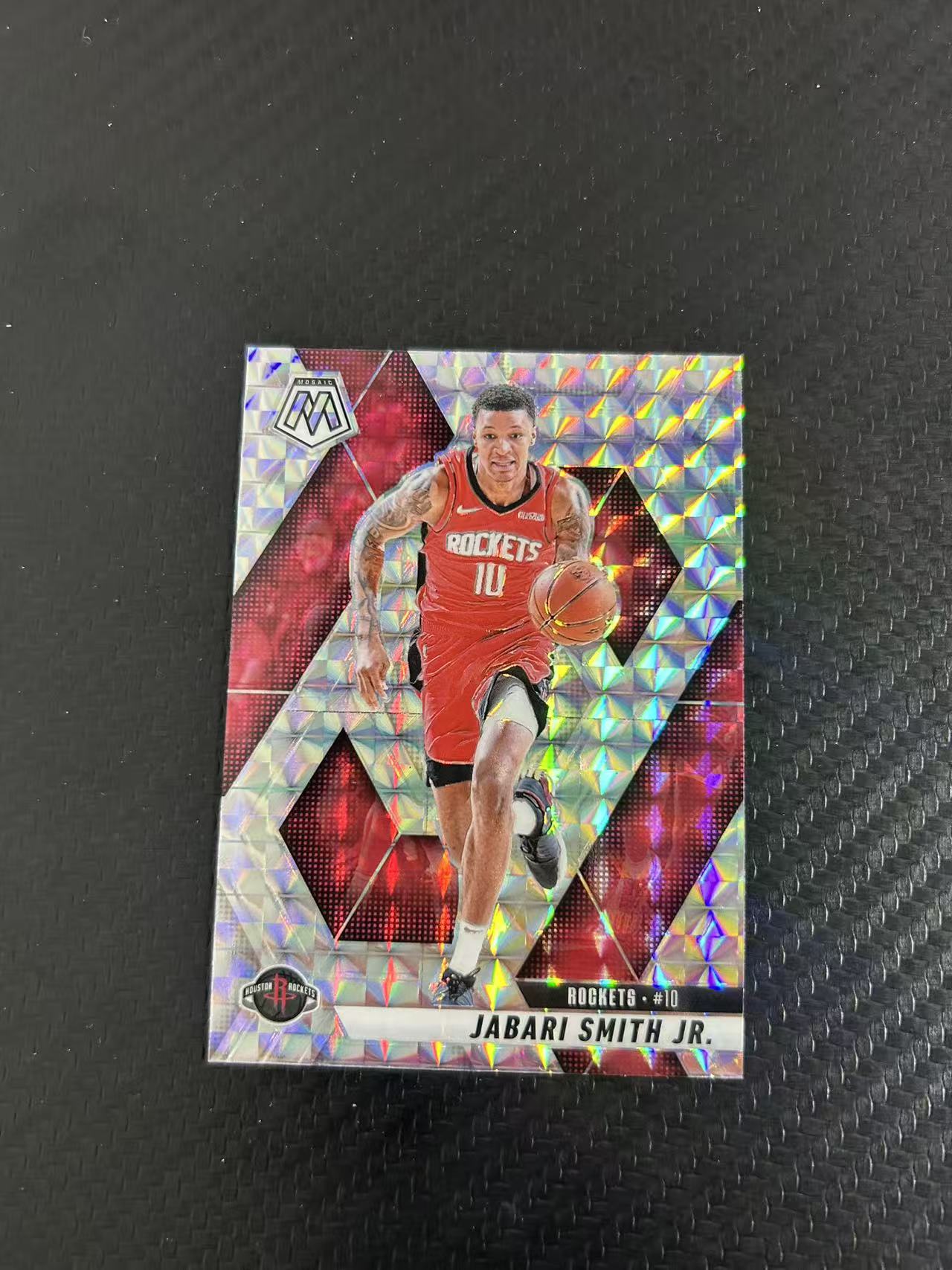 2024-25 Panini Mosaic Jabari Smith Jr. #144【灯灯拍卡】 马赛克 火箭 小贾巴里 史密斯 折射 大比例 SSP 白圈圈折 折射 马赛克折 收藏必备【LSY】