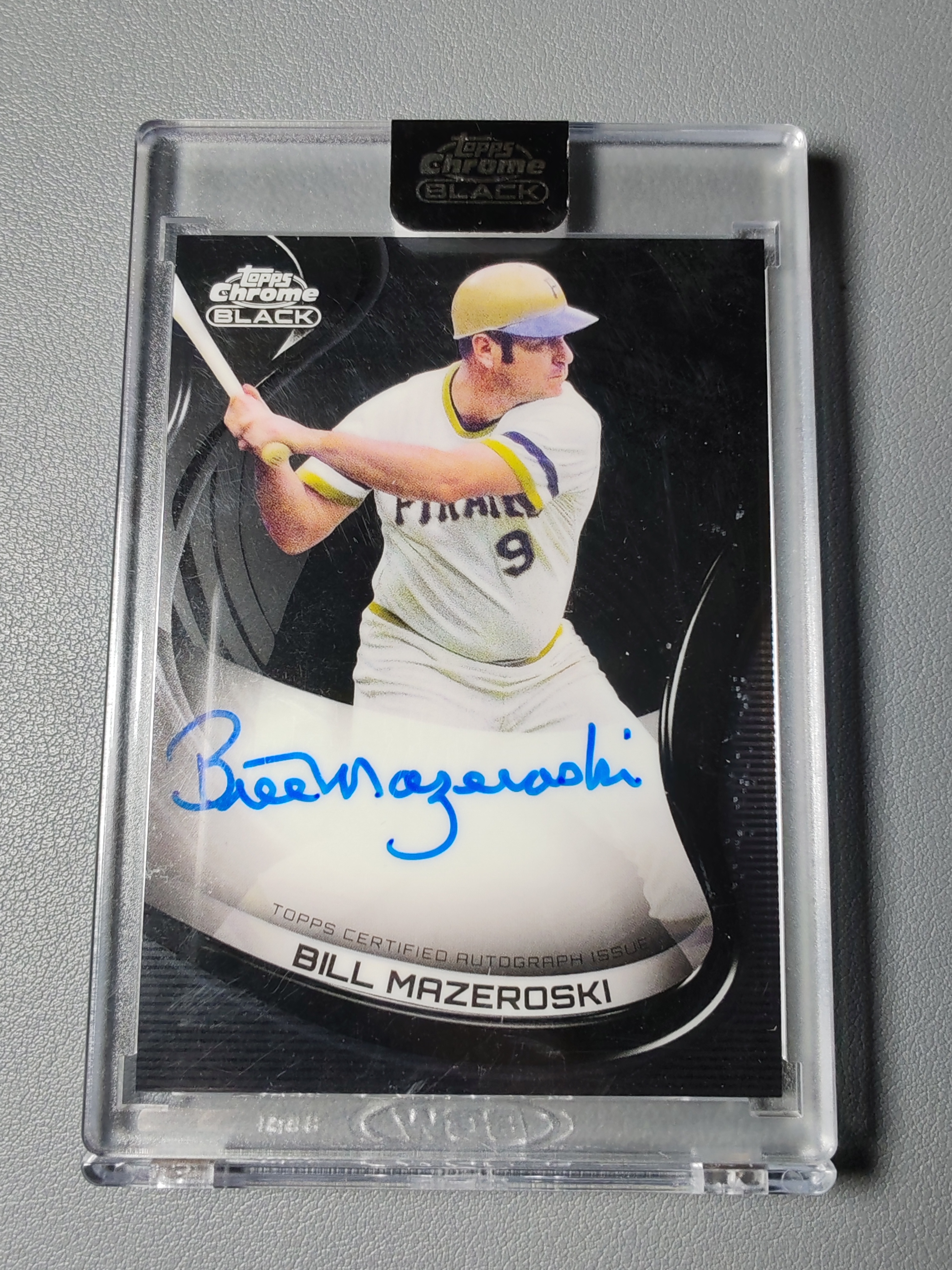 2022 Topps Chrome Black Bill Mazeroski 海盗 名人堂 传奇 卡签!原封签!【001】