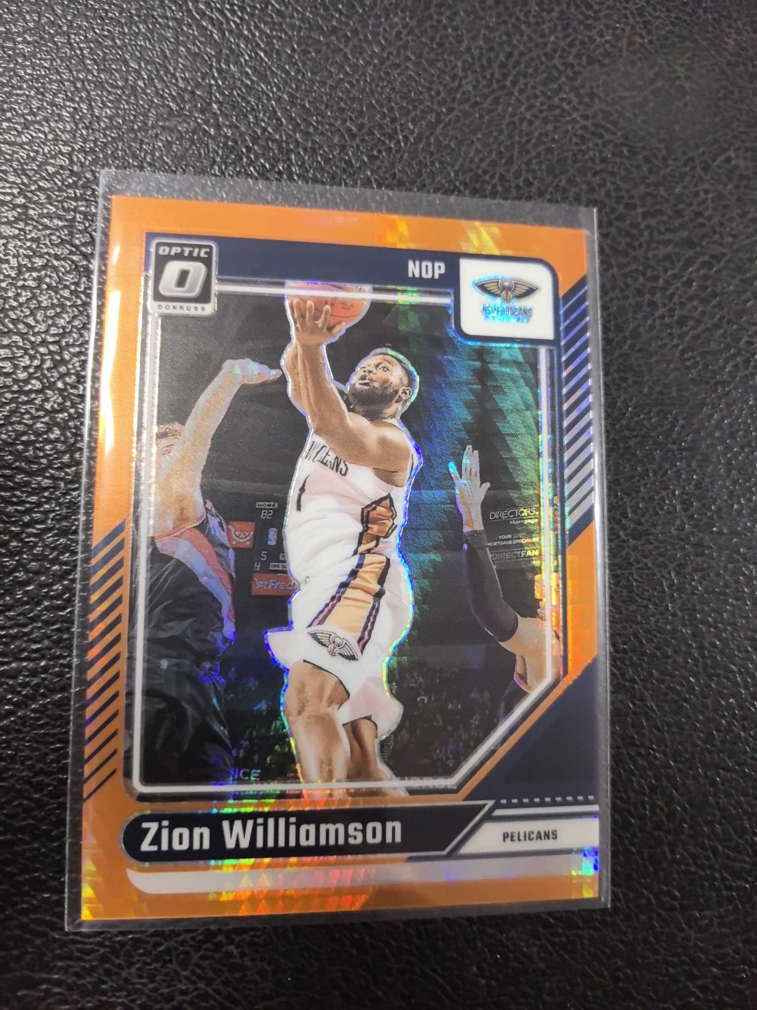 2024-25 锡安 威廉姆斯 299编 op 橙折 龙鳞 hype 折射 鹈鹕 12-3