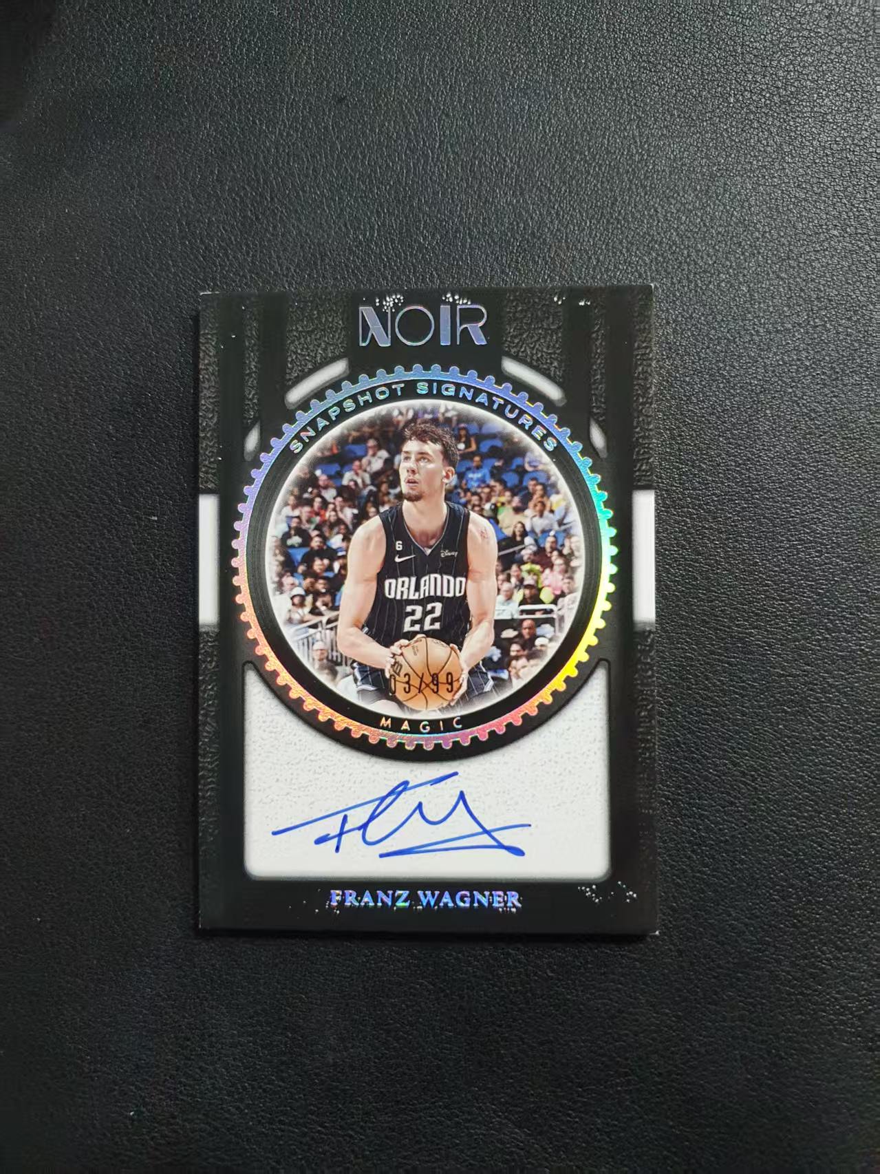 2023-24 Panini Noir Franz Wagner 诺尔 魔术 弗朗茨 瓦格纳 99编 卡签 快照签 卡品如图