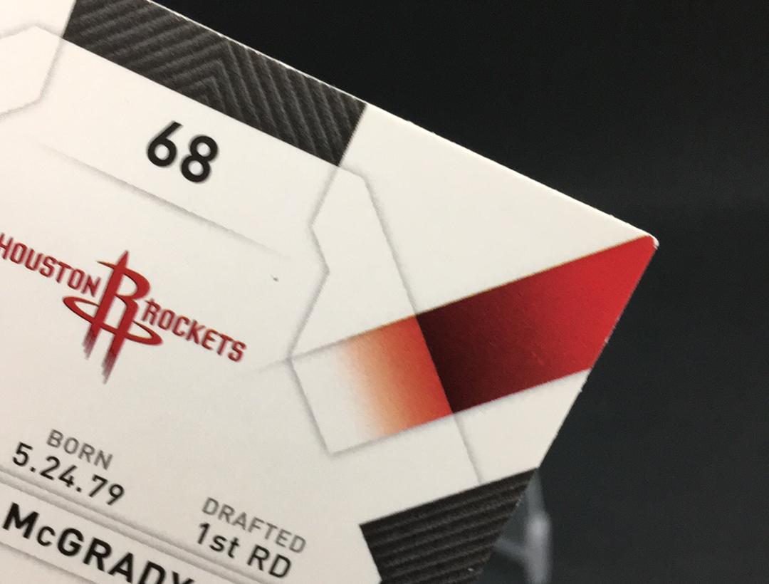 【DC拍卖】11.19 PANINI THREADS 小背心系列 名人堂名宿 四大分卫之一 T-MAC 麦迪(微瑕)