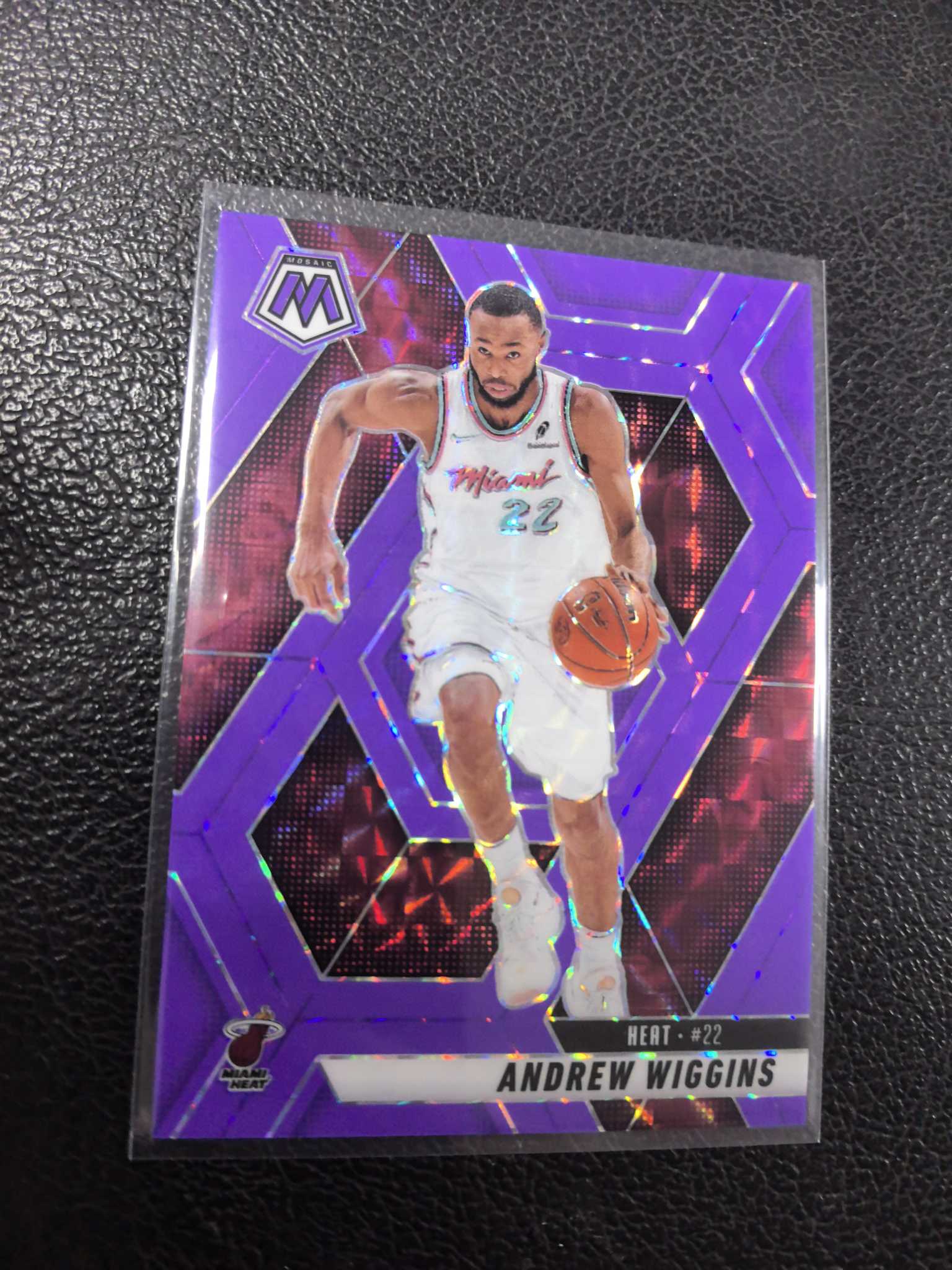 2024-25 安德鲁 维金斯 249编 马赛克 紫折 热火 勇士 森林狼 12-3