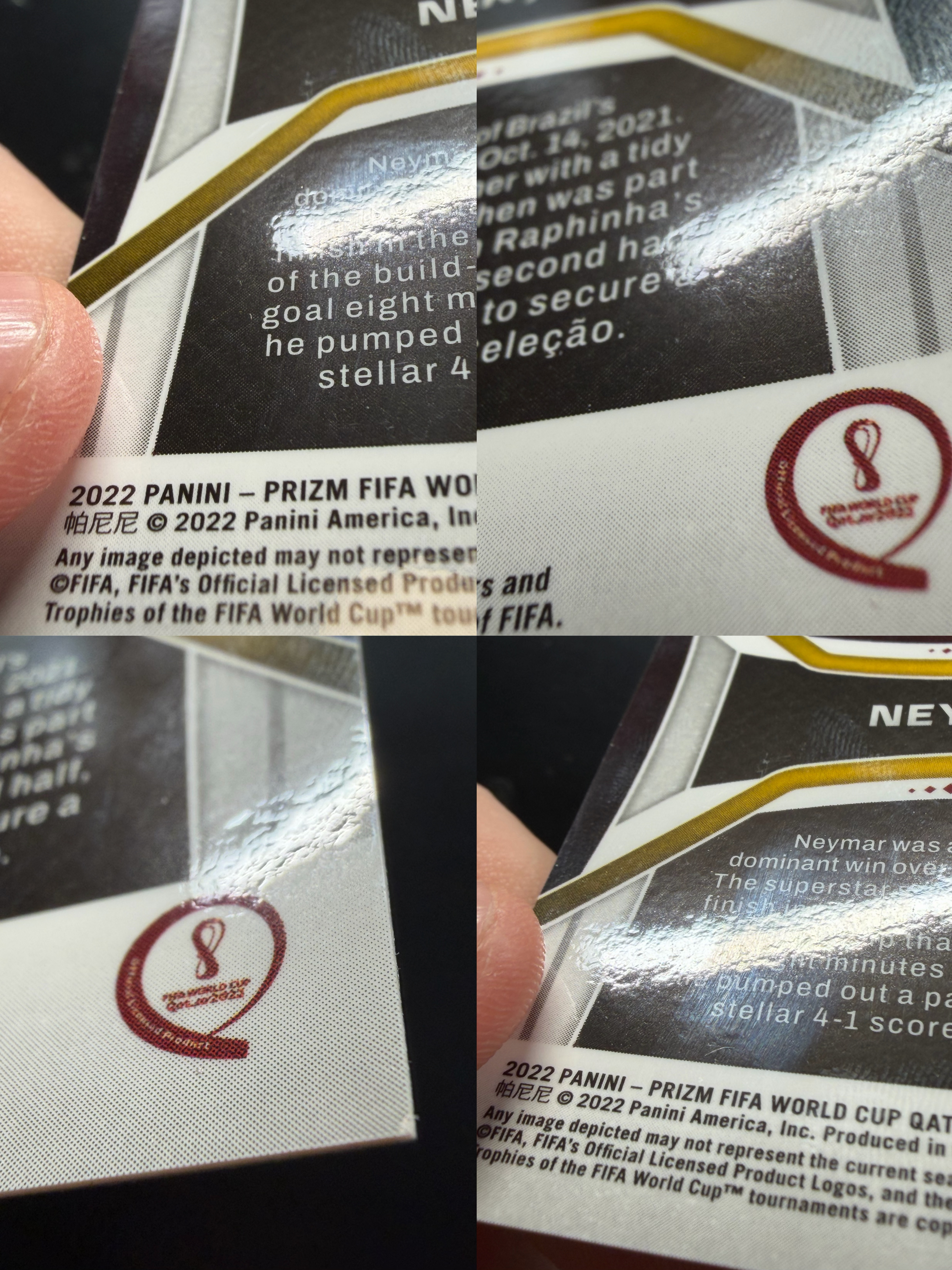 2022 Panini World Cup Prizm Neymar 世界杯 内马尔 /5编 绿折 Base 巴萨 巴塞罗那 FCB 巴西 巴黎 卡品如图 梅西 队友 亚马尔 偶像 持续大涨 江枫拍卖