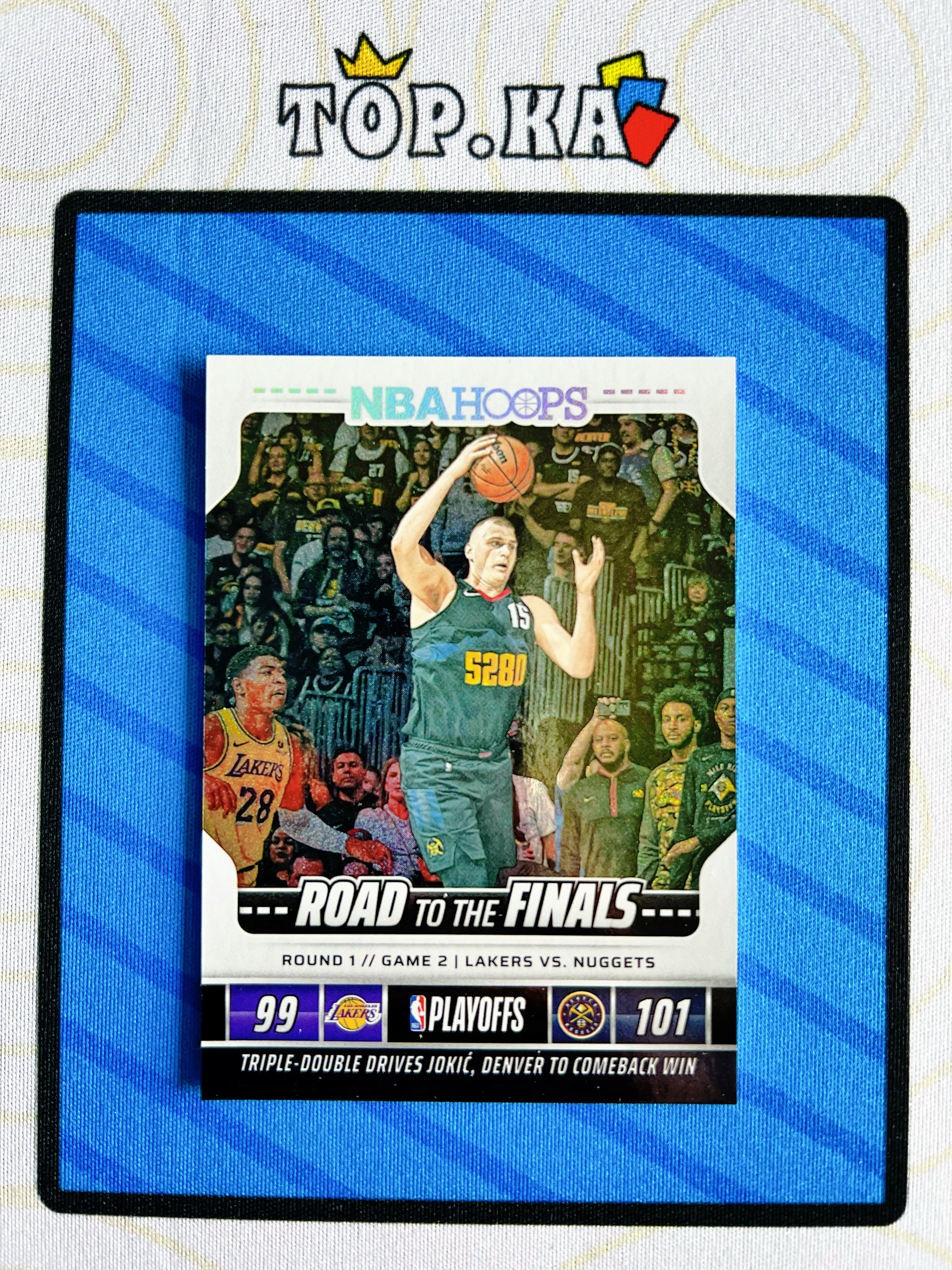 【顶尖卡社】2024-25 NBA Hoops Nikola Jokic 冠军之路 特卡 折射 碎闪折 约老师 尼古拉 约基奇 掘金时期 详情看描述 卡品如图【凯里】