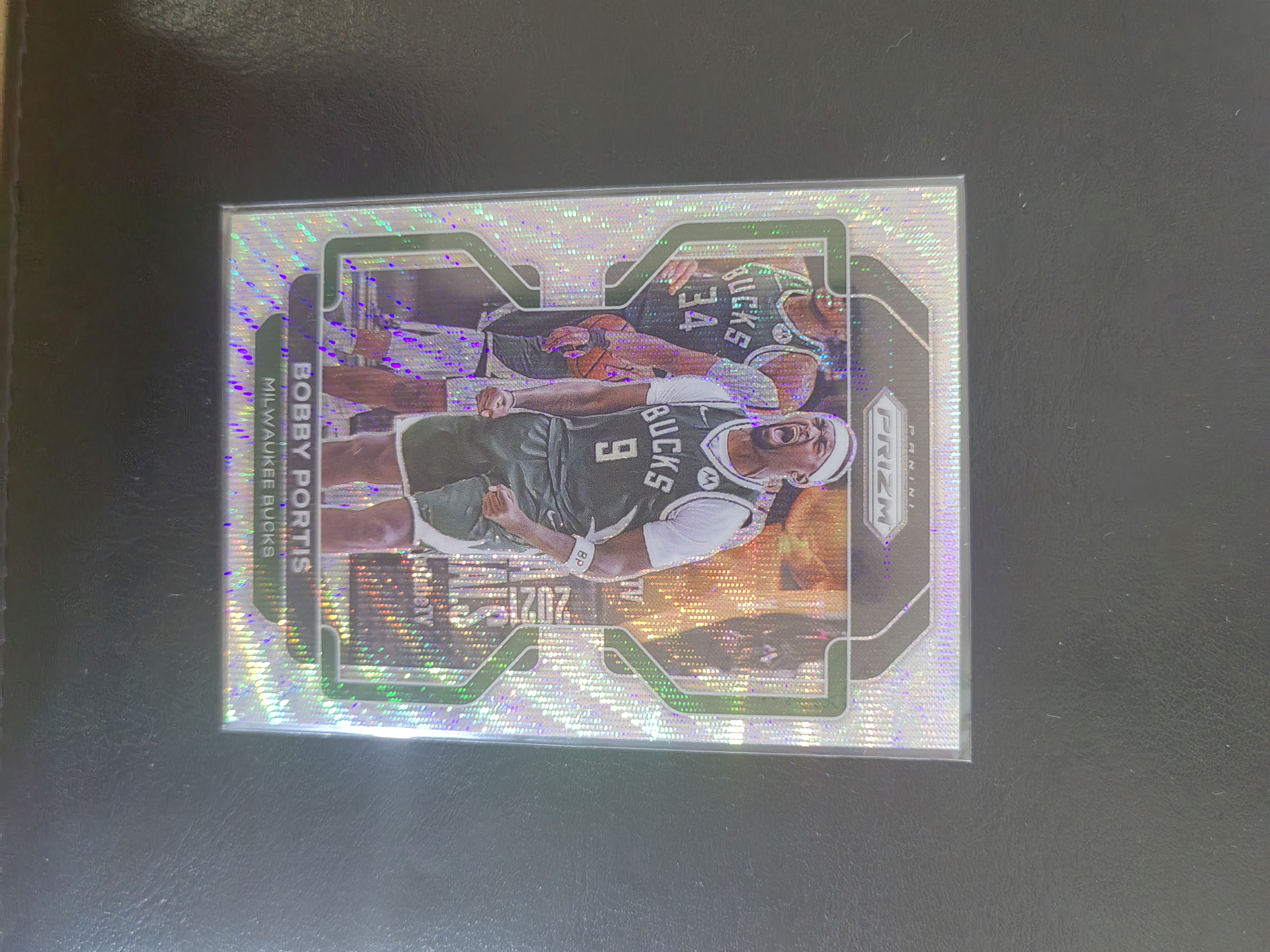 2021-22 Panini Prizm Bobby Portis PZ  鲍比·波蒂斯  银波纹 雄鹿 公牛 奇才 尼克斯 篮 卡品如图 不保卡品