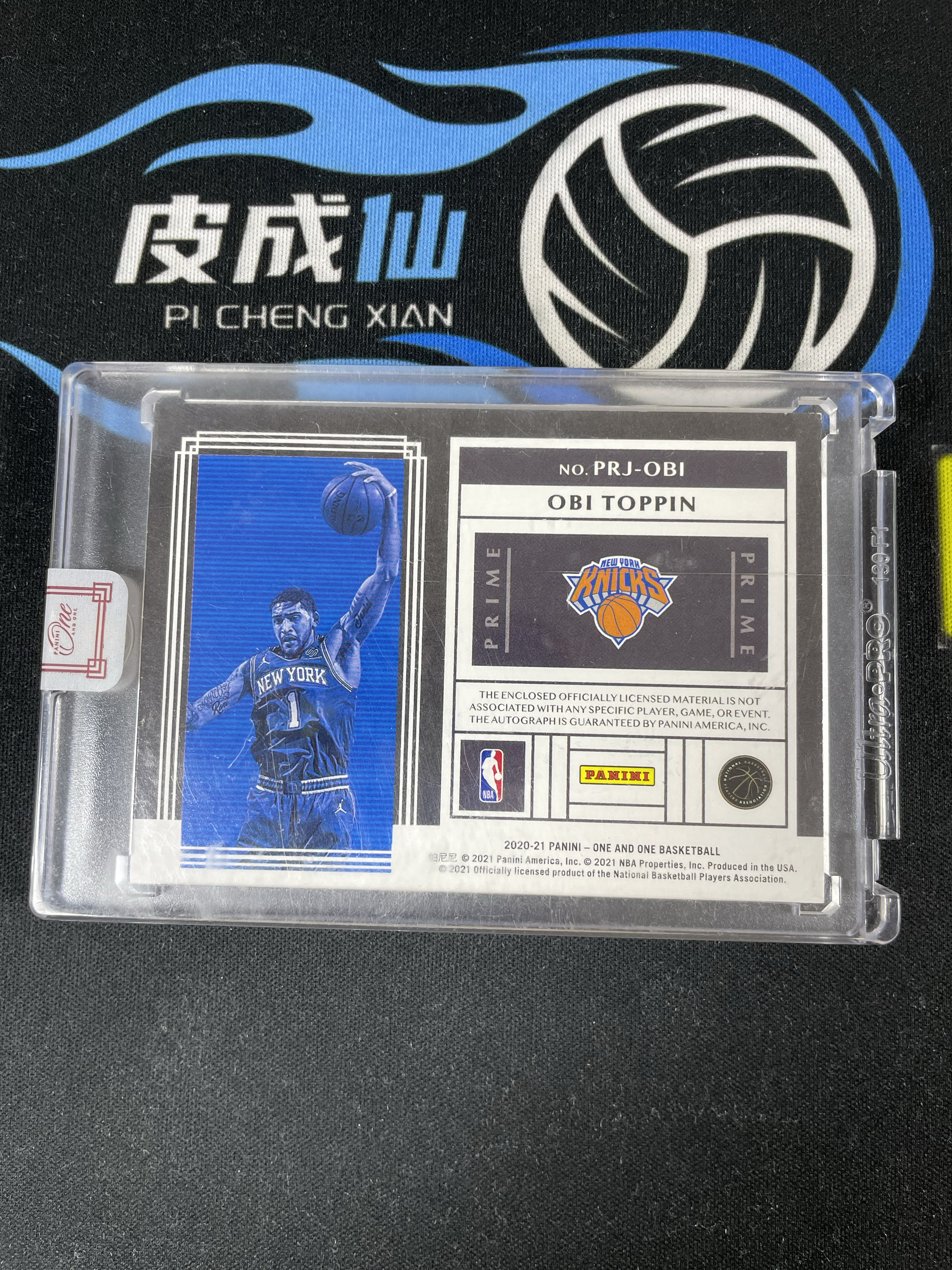 【皮成仙拍卖】 PANINI 20-21 ONE AND ONE 尼克斯 OBI TOPPIN 奥比托平 新秀 RC RPA Patch 暴力切割 卡签 49/49编 尾编【只发顺丰】嘎嘎嘎9.16